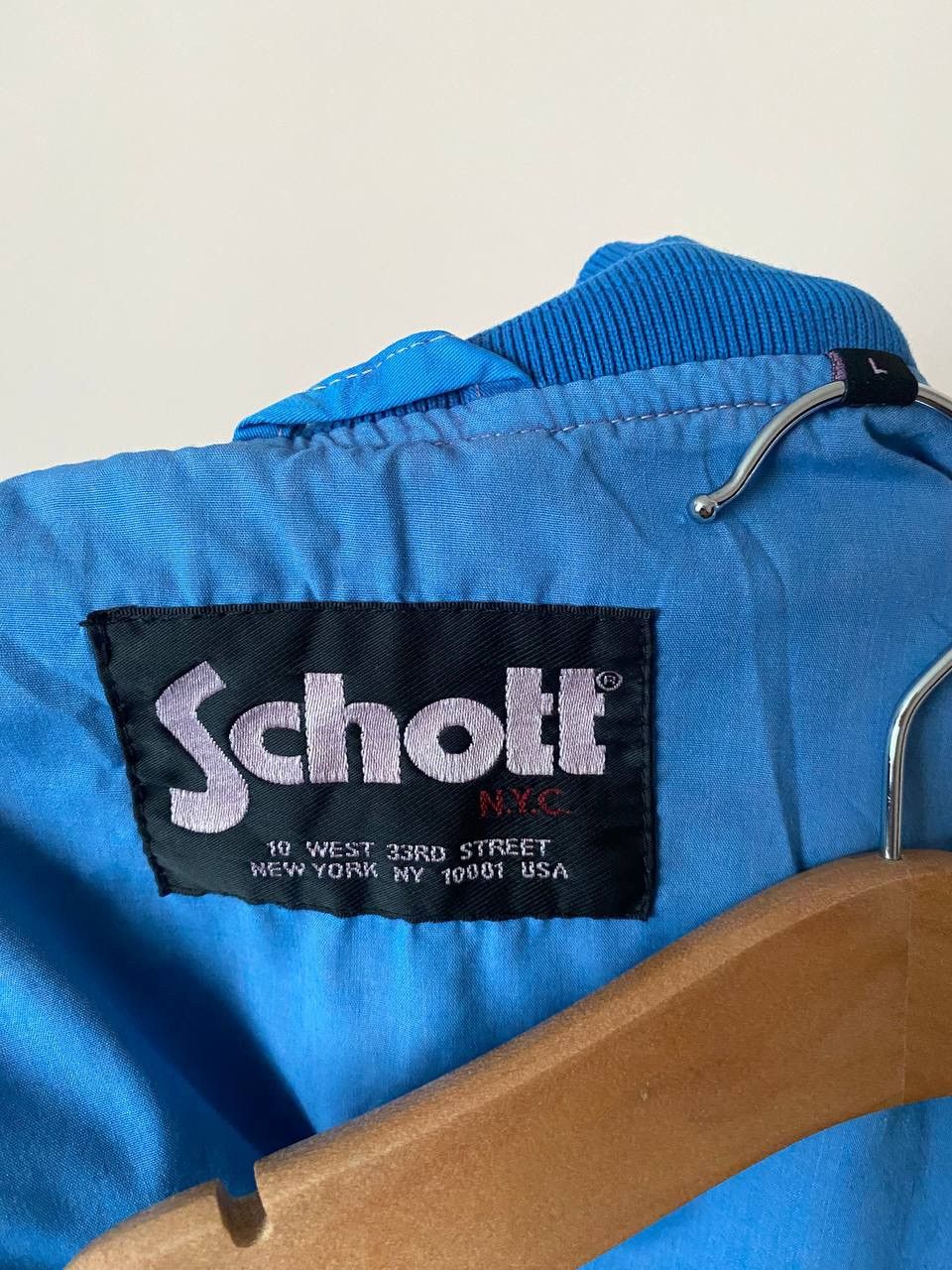Schott Schott NYC vintage ladies college bomber jacket Size L / US 10 / IT 46 - 18 Thumbnail