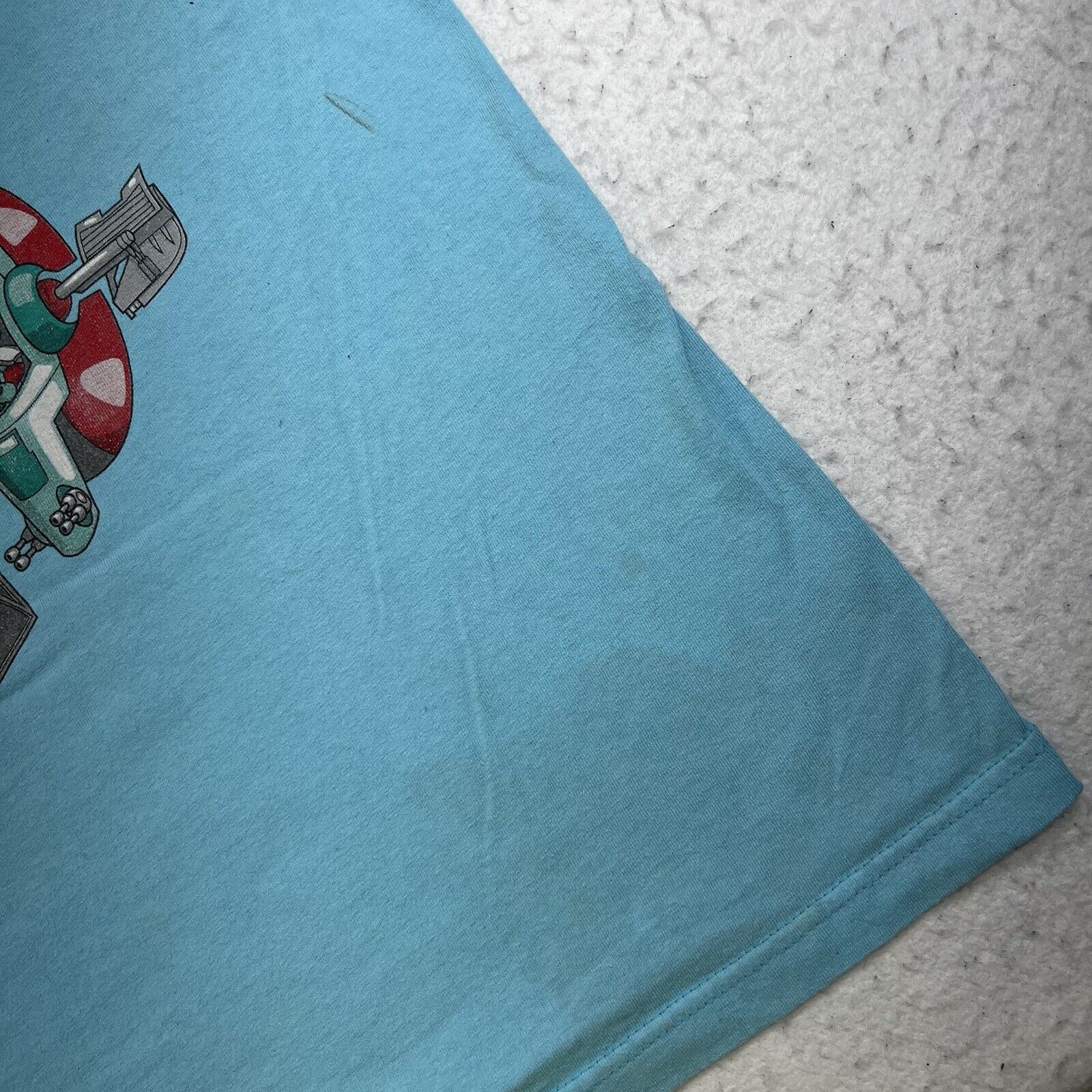 Star Wars Chewy Boba Company Medium Boba Wars Blue Graphic T Shirt Size US M / EU 48-50 / 2 - 7 Thumbnail