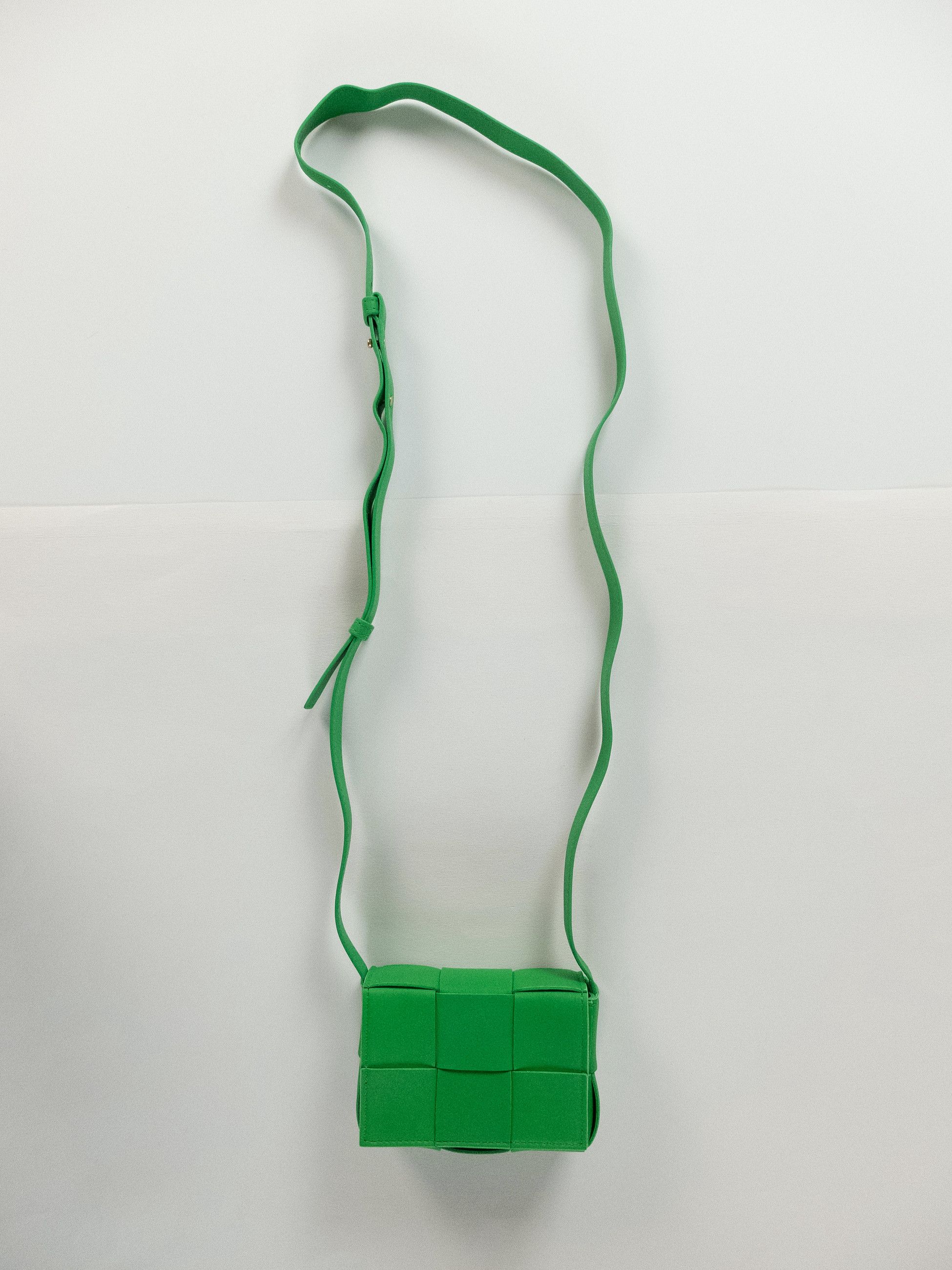 Bottega Veneta BOTTEGA VENETA Candy Cassette green intrecciato leather bag Size ONE SIZE - 3 Thumbnail