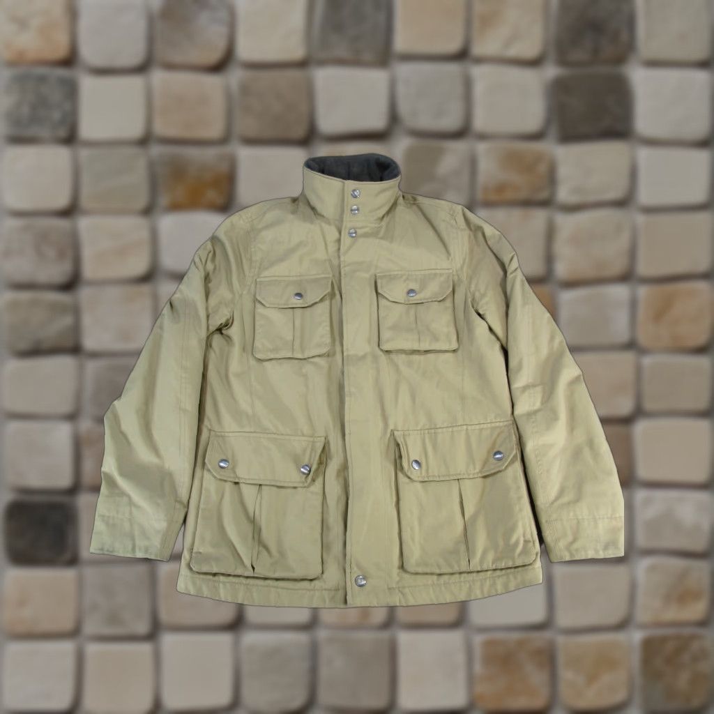 Banana Republic Banana Republic Field Jacket Mens M Tan Insulated Pocket Jacket Regular Brown Size US M / EU 48-50 / 2 - 1 Thumbnail