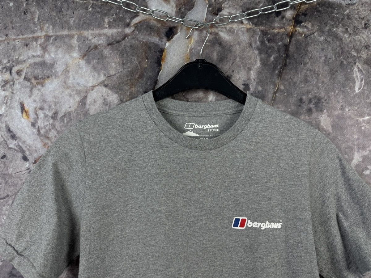 Berghaus Men’s Berghaus Grey T-Shirt Big Logo Streetwear Size Small Size US S / EU 44-46 / 1 - 3 Thumbnail