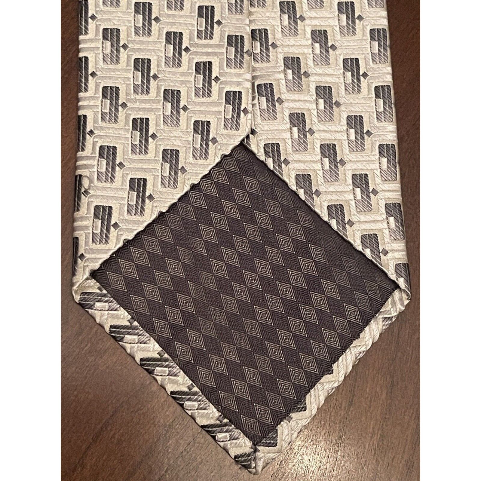 Carlo Palazzi Carlo Palazzi Couture 100% Silk Men’s Neck Tie Made In Usa Size ONE SIZE - 2 Thumbnail