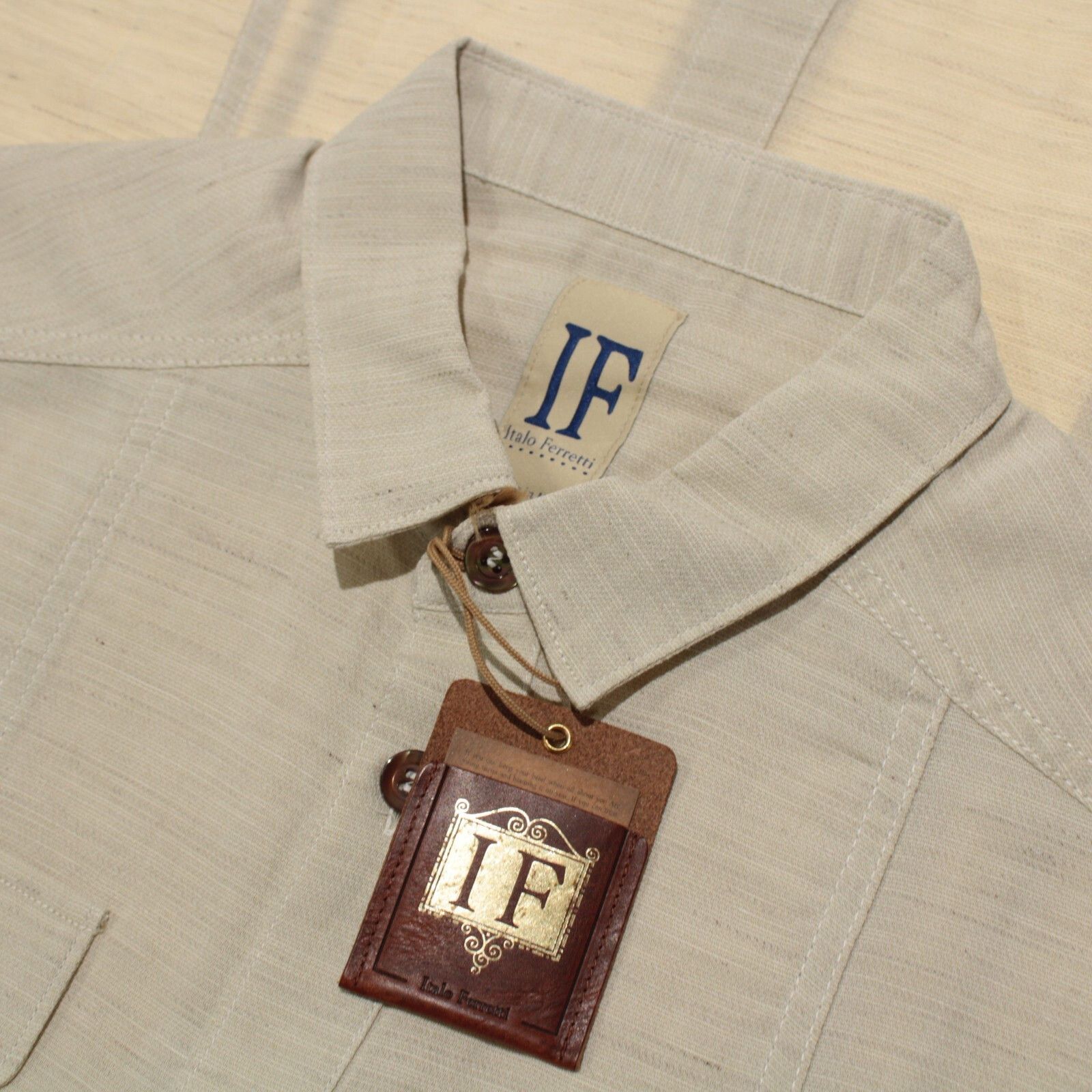 Other Italo Ferretti New with tags Shirt Size XL US In Beige Size US XL / EU 56 / 4 - 1 Thumbnail