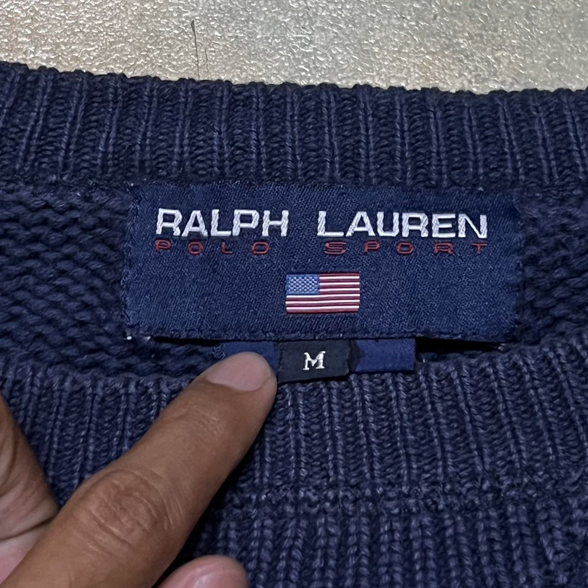 Polo Ralph Lauren Polo Ralph Lauren USA Big Logo Knitwear Size US M / EU 48-50 / 2 - 3 Thumbnail