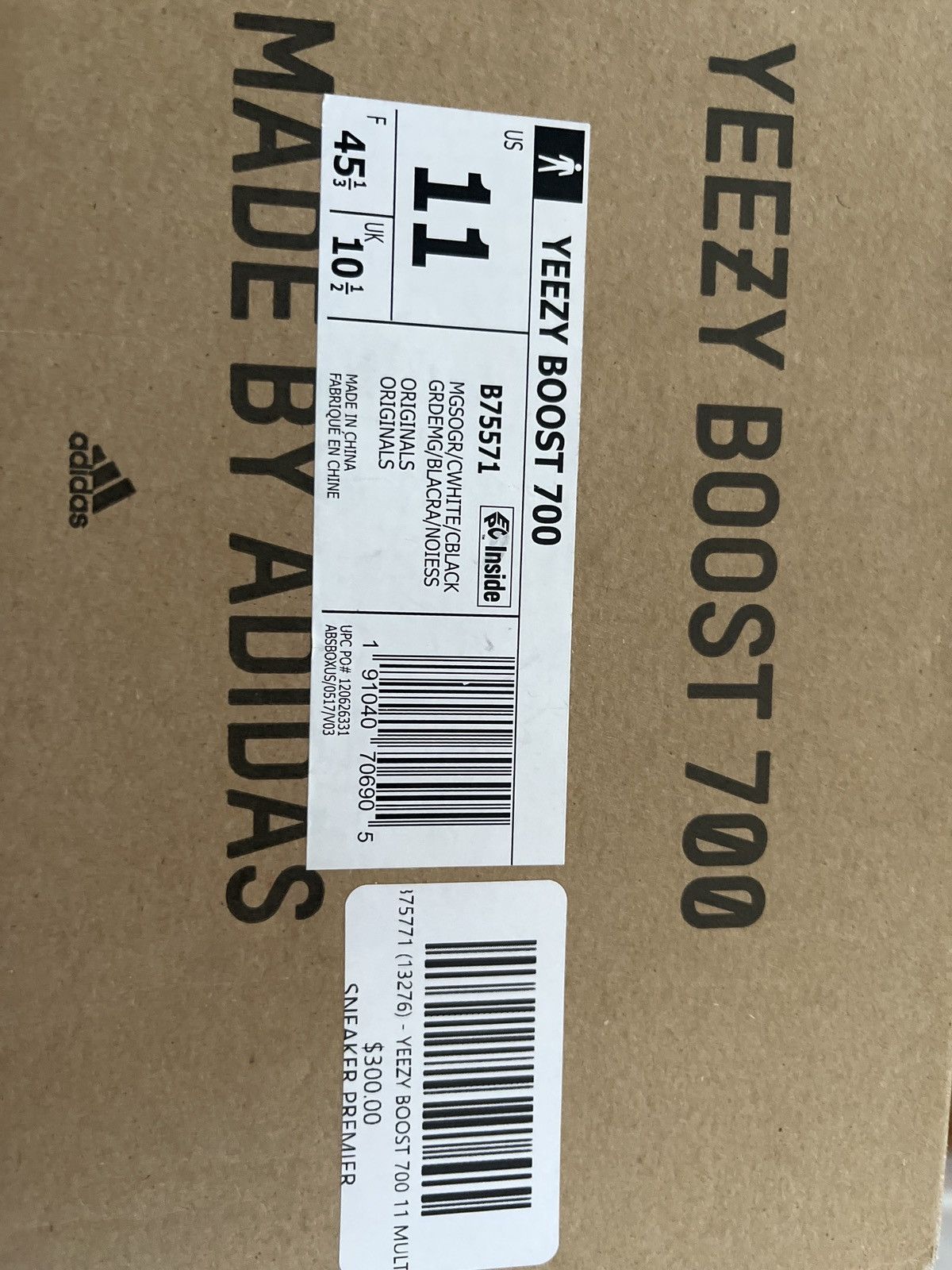Adidas × Yeezy Yeezy 700 Wave Runner Size US 11 / EU 44 - 7 Thumbnail