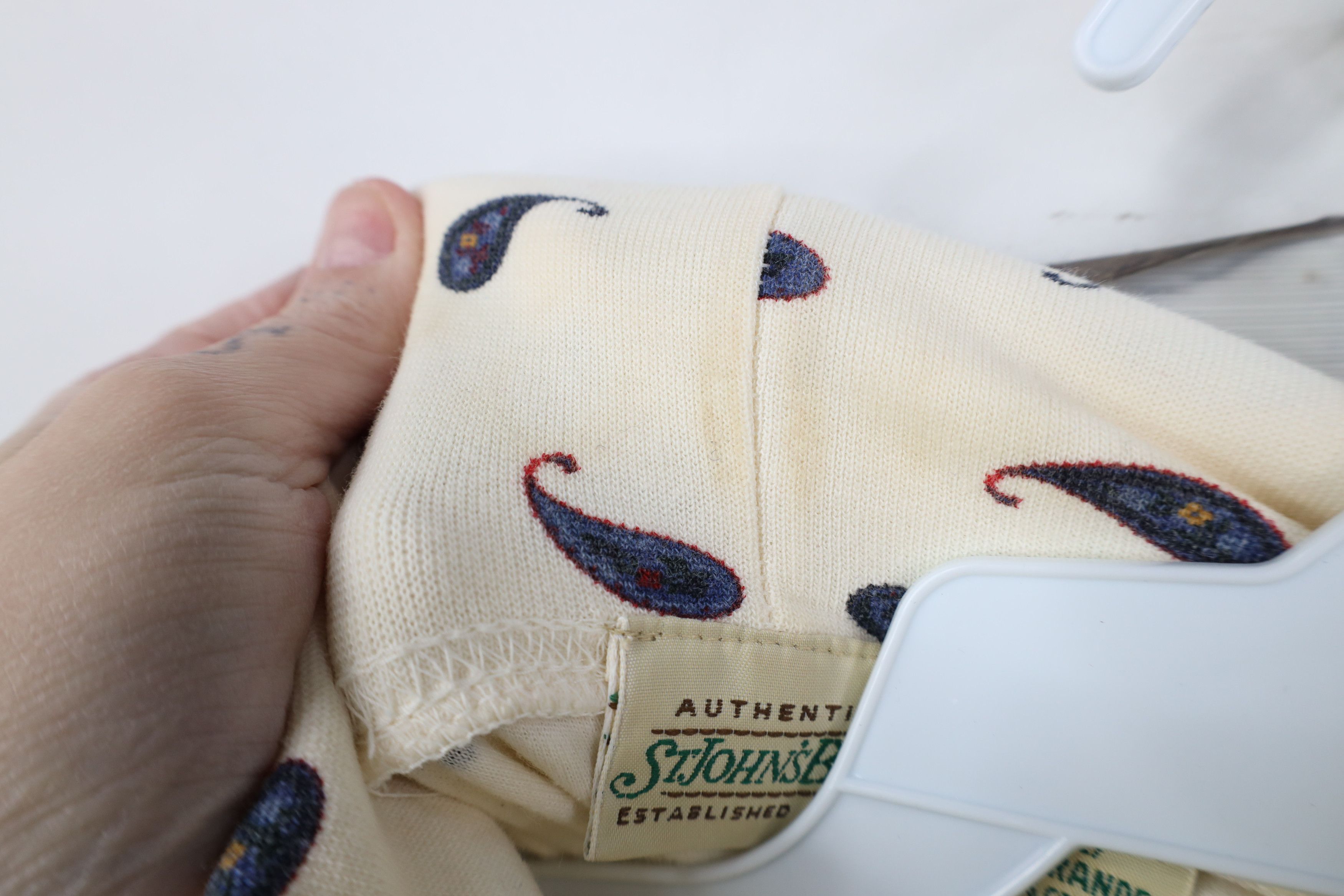 Vintage Vintage 90s Streetwear Over Print Turtleneck T-Shirt Cotton Size XL / US 12-14 / IT 48-50 - 7 Thumbnail