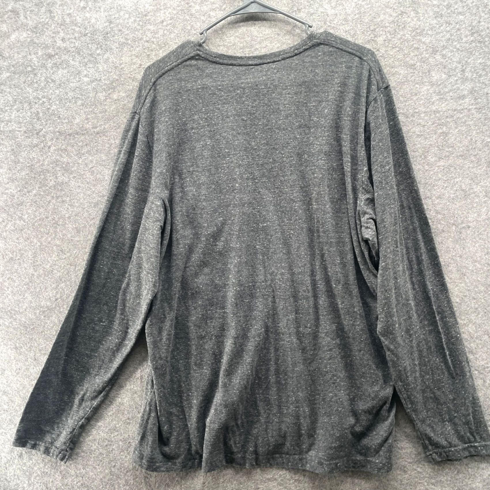 Old Navy Old Navy Soft Wash Pocket Tee Mens XL Gray Heather Long Sleeve T-Shirt Crewneck Size US XL / EU 56 / 4 - 2 Thumbnail