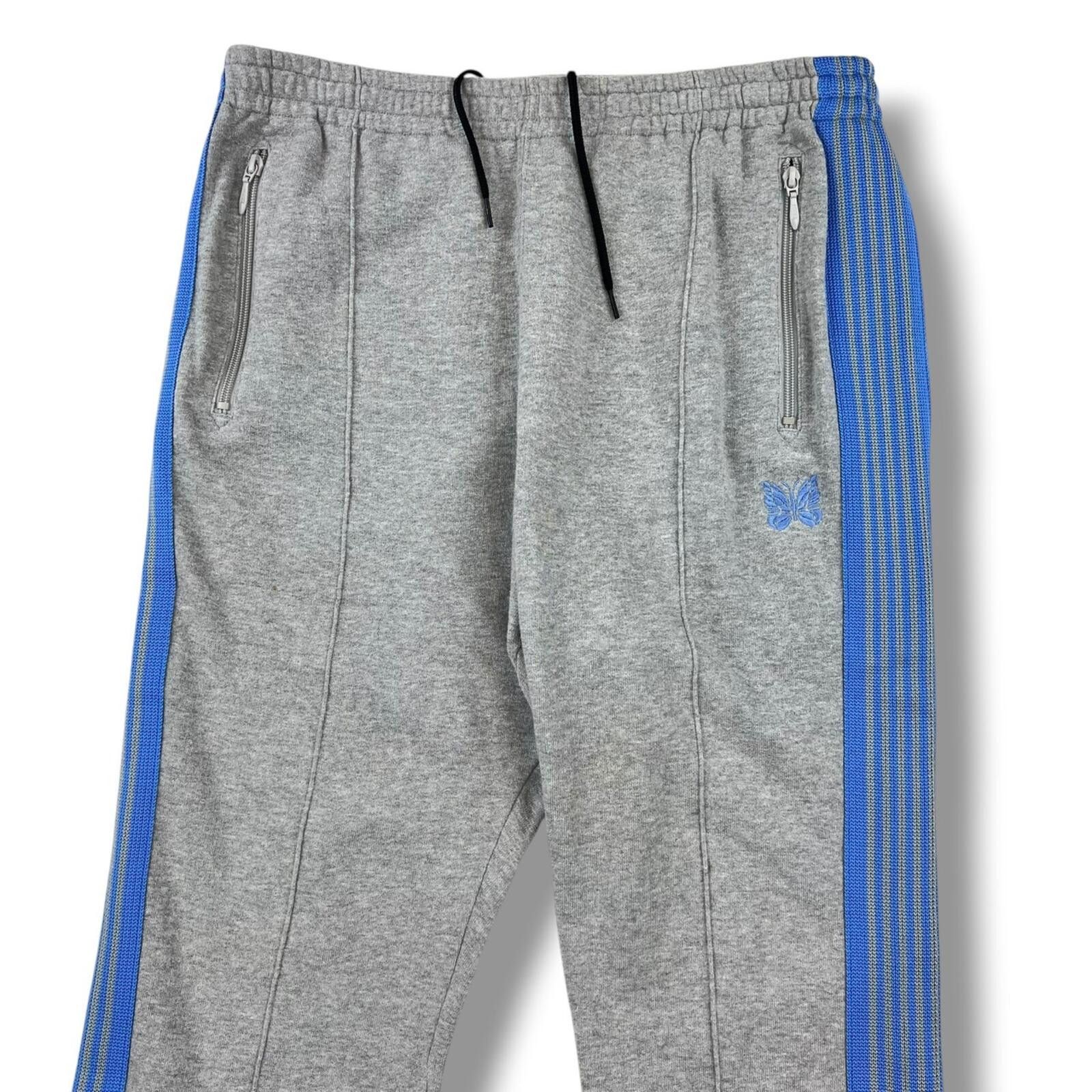 Needles Needles Grey & Blue Sweatpants Size US 34 / EU 50 - 1 Thumbnail