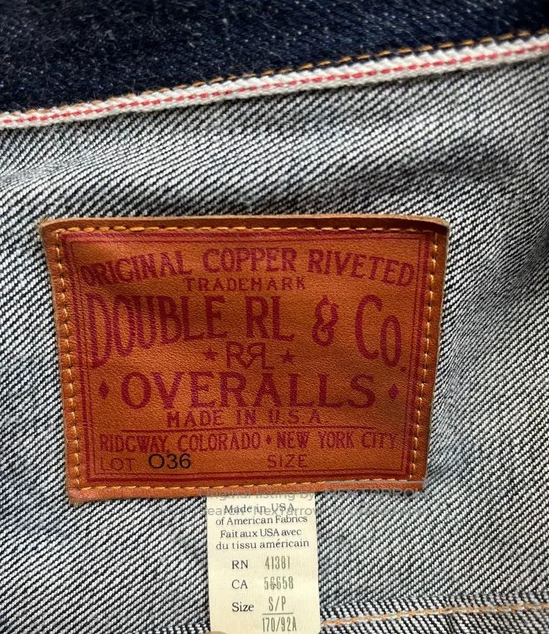 RRL Ralph Lauren RRL Ralph Lauren 507xx denim jacket 506 leather jacket ves Size US S / EU 44-46 / 1 - 5 Thumbnail