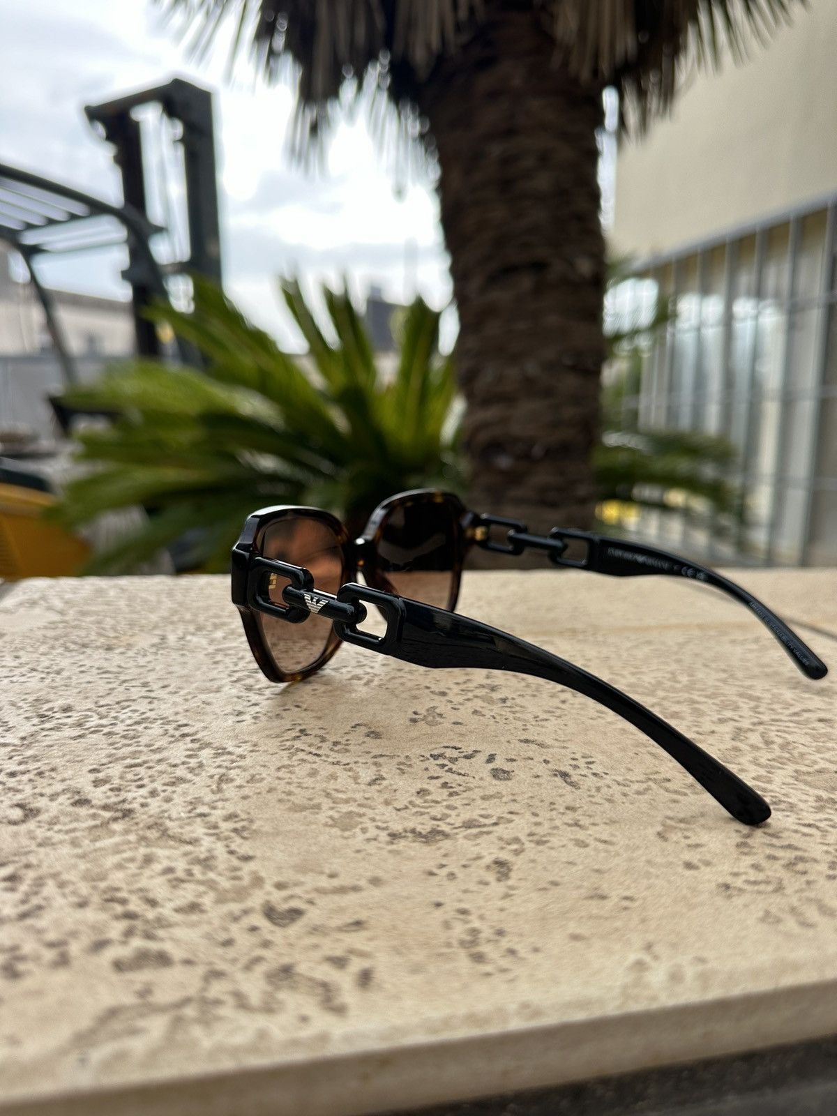 Emporio Armani Emperio Armani Sunglasses Vintage EA 4202 Size ONE SIZE - 4 Thumbnail