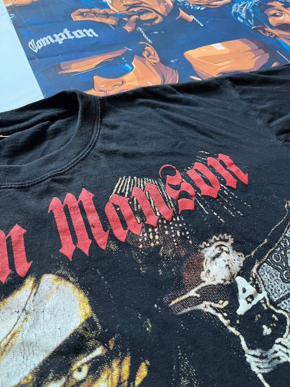 Band Tees Rare Vintage Marilyn Manson Antichrist Superstar 2001 Tee Size US M / EU 48-50 / 2 - 5 Thumbnail