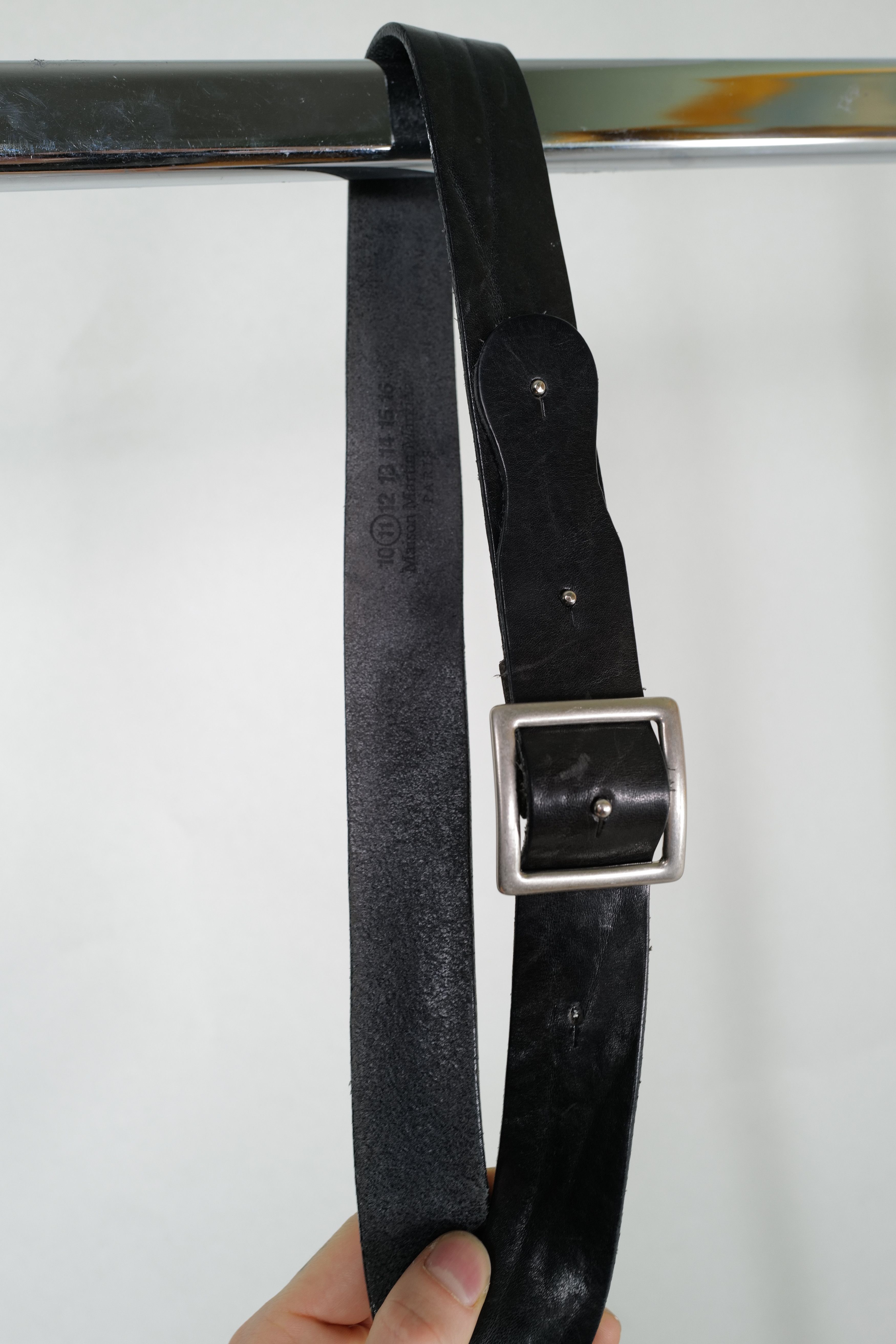 Maison Margiela Martin Margiela "Leather Belt" Size ONE SIZE - 14 Thumbnail