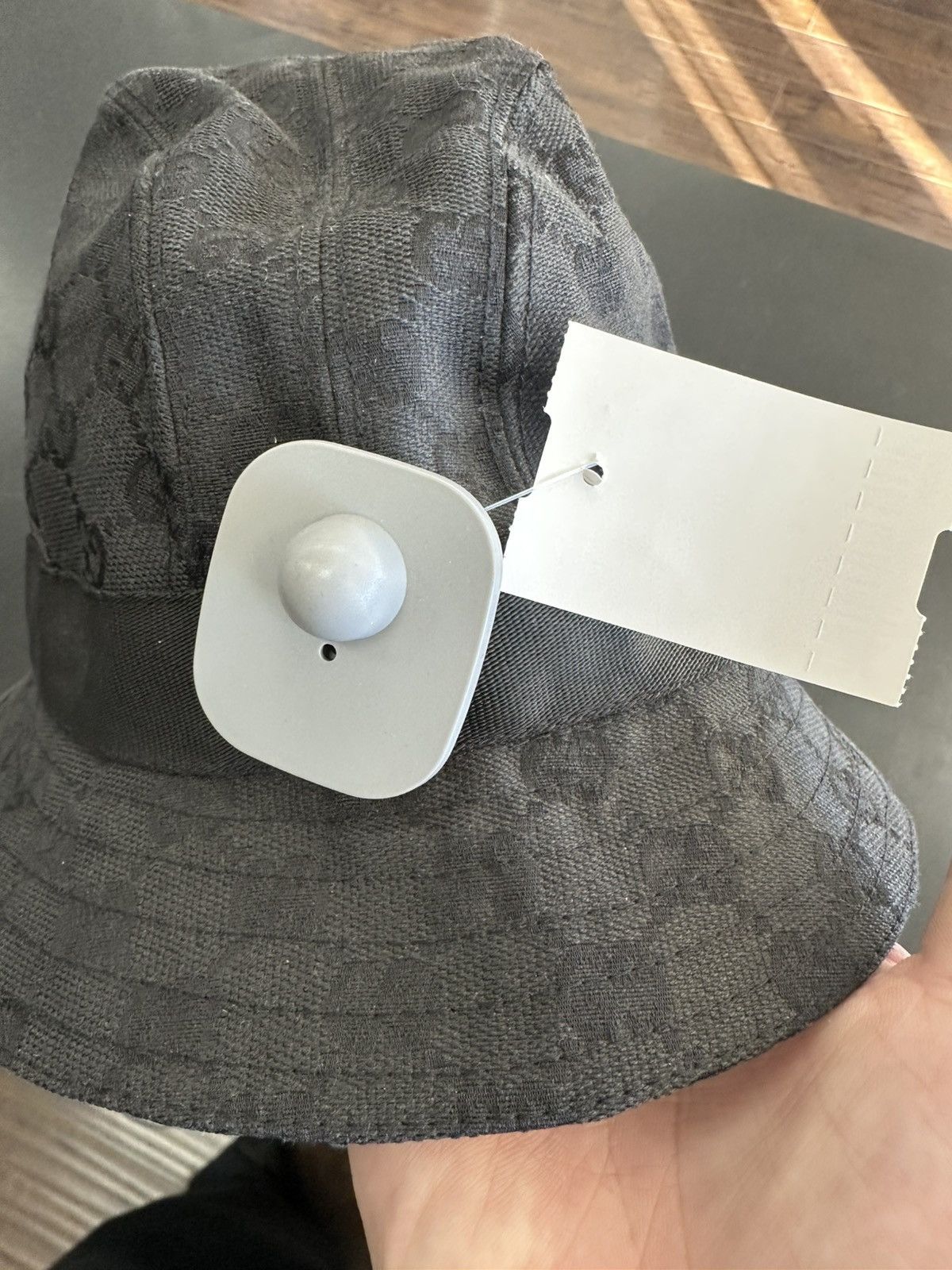 Gucci GUCCI BUCKET HAT MONOGRAM BLACK MEDIUM Size 32 - 5 Thumbnail