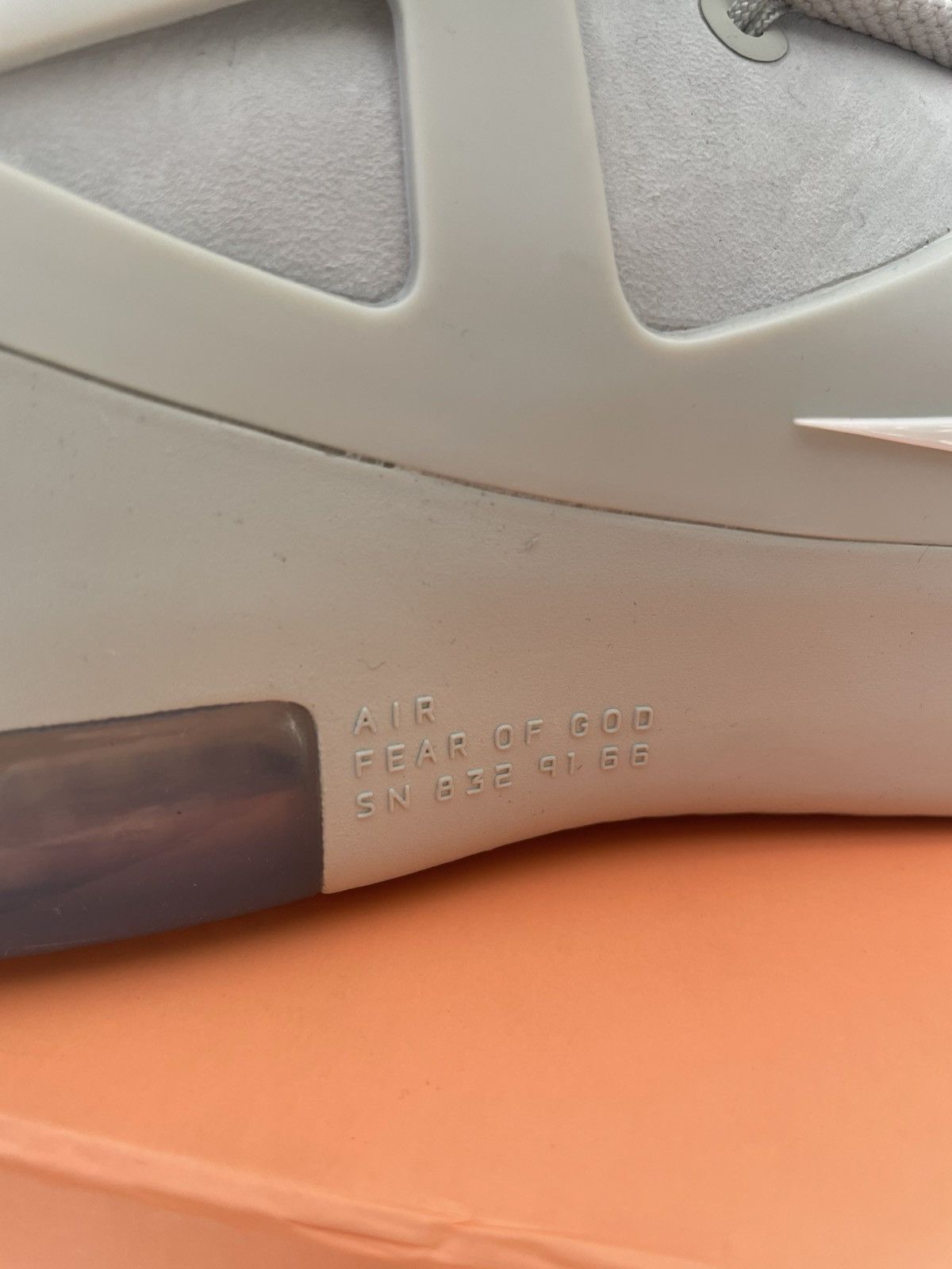 Fear of God × Nike Nike Air Fear of God 1 Light Bone (Friends & Family) Size US 7 / EU 40 - 7 Thumbnail