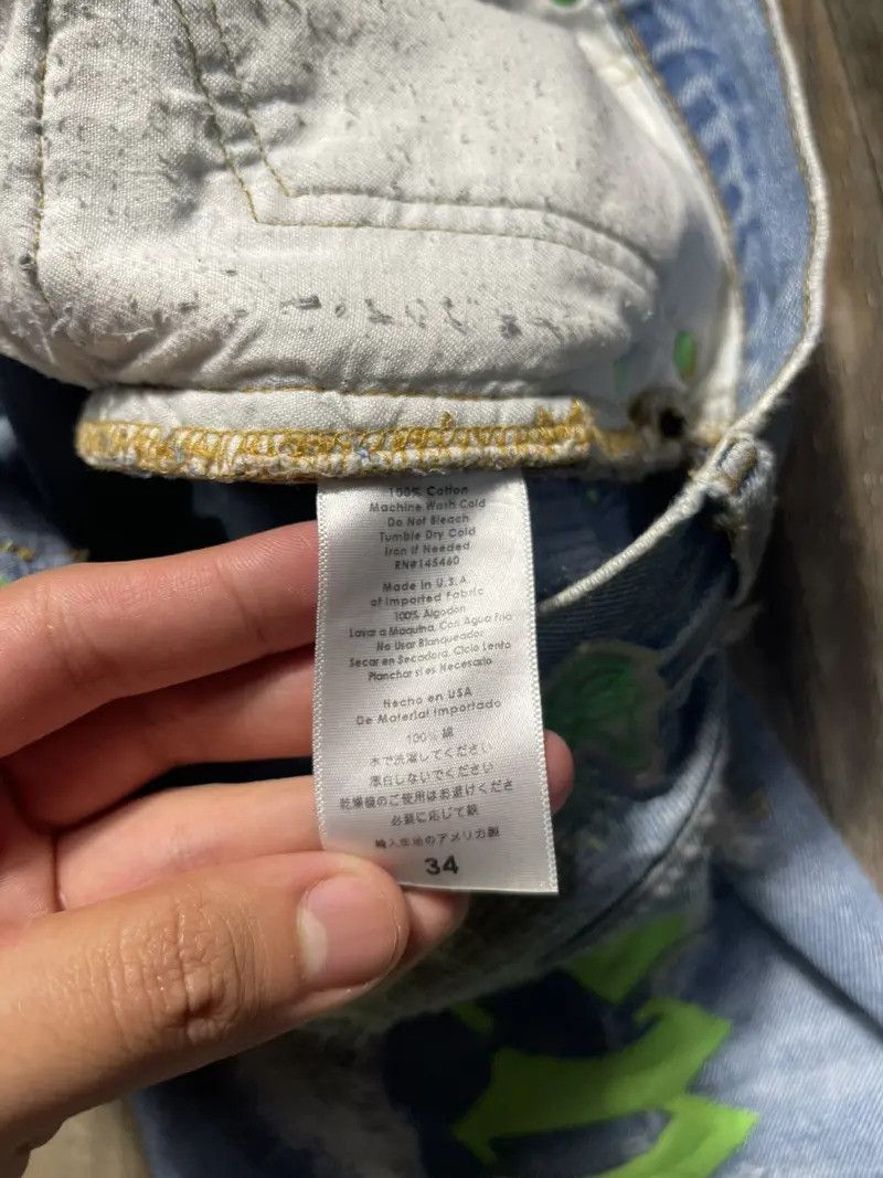 Endless Endless Denim Embroidered Jeans Size US 34 / EU 50 - 5 Thumbnail