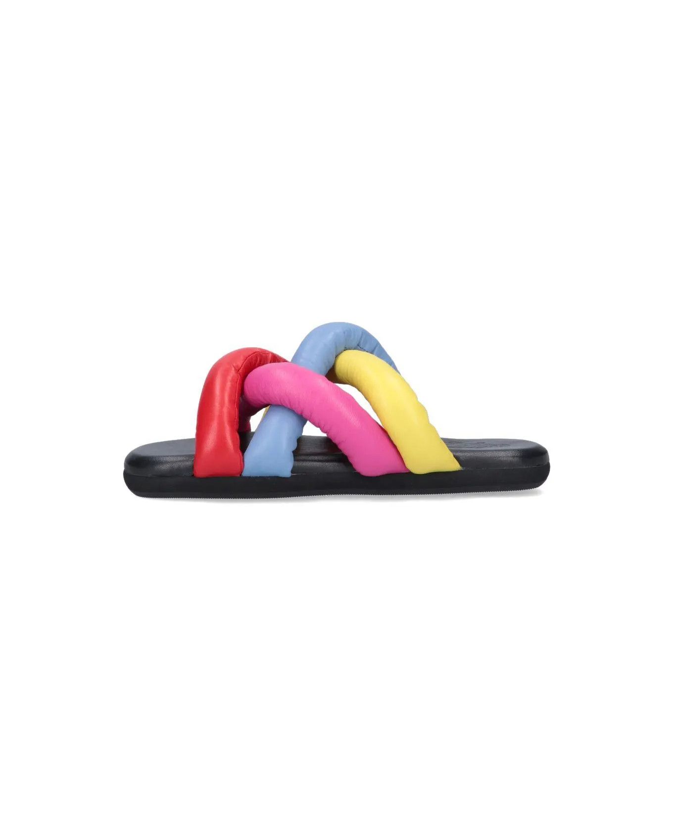 Moncler o1y1125 Slippers in Multicolor Size US 7 / IT 37 - 3 Thumbnail