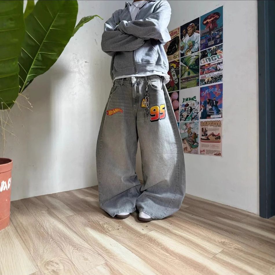 Japanese Brand Vintage high street hip-hop y2k jeans Size US 34 / EU 50 - 3 Thumbnail