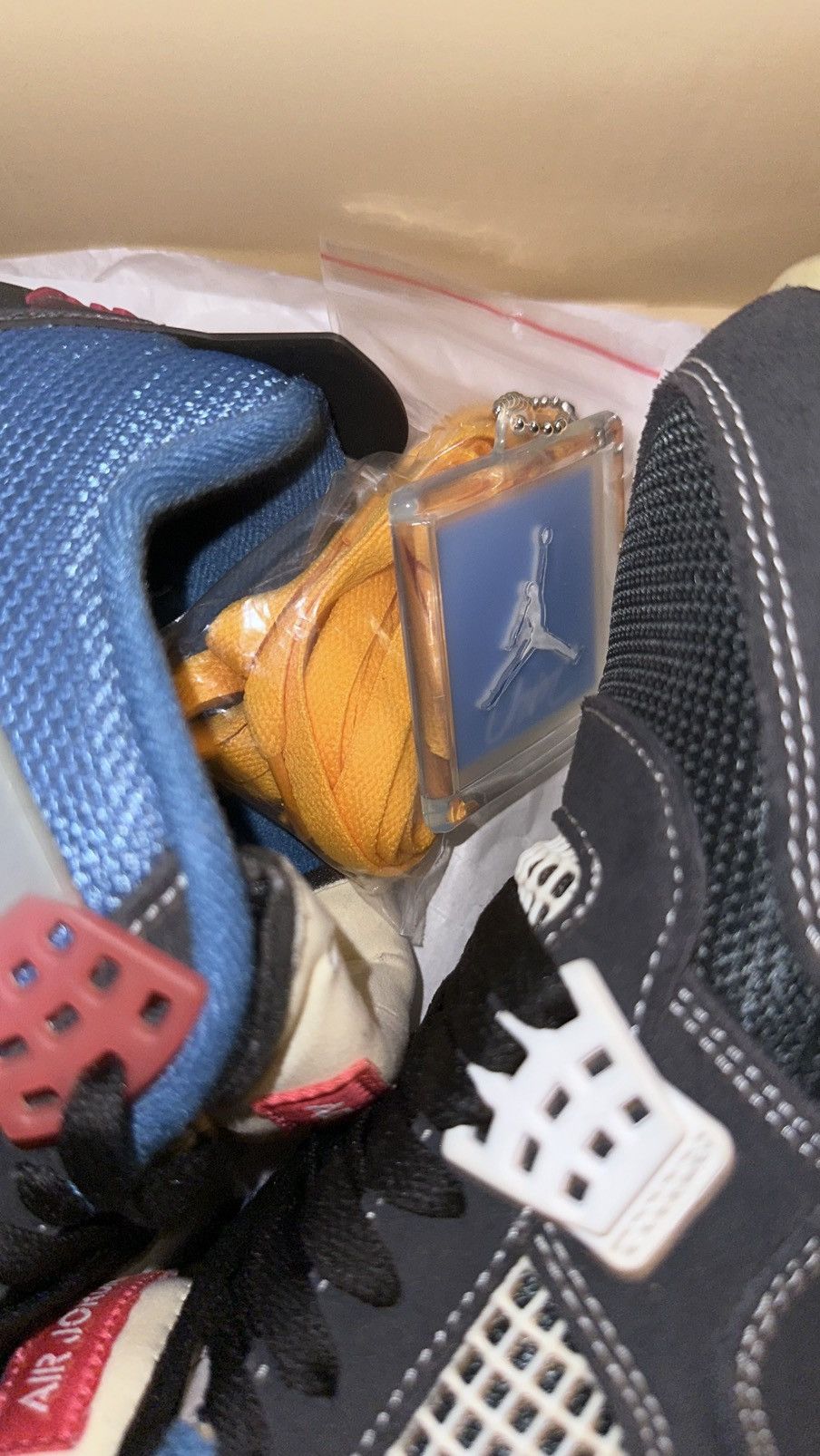Jordan Brand × Union LA Jordan x Union Jordan 4 Retro Off Noir sz 10 Size US 10 / EU 43 - 2 Thumbnail