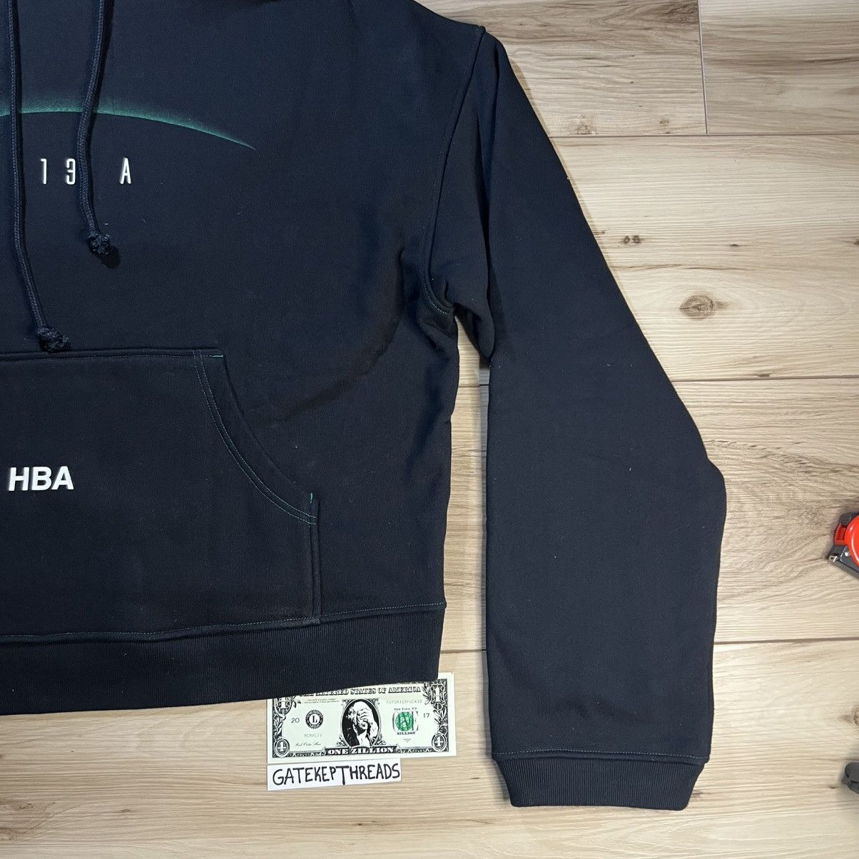 Hood By Air Hood by Air Oversized Hoodie Double Sided Reversible Black Size US XL / EU 56 / 4 - 14 Thumbnail