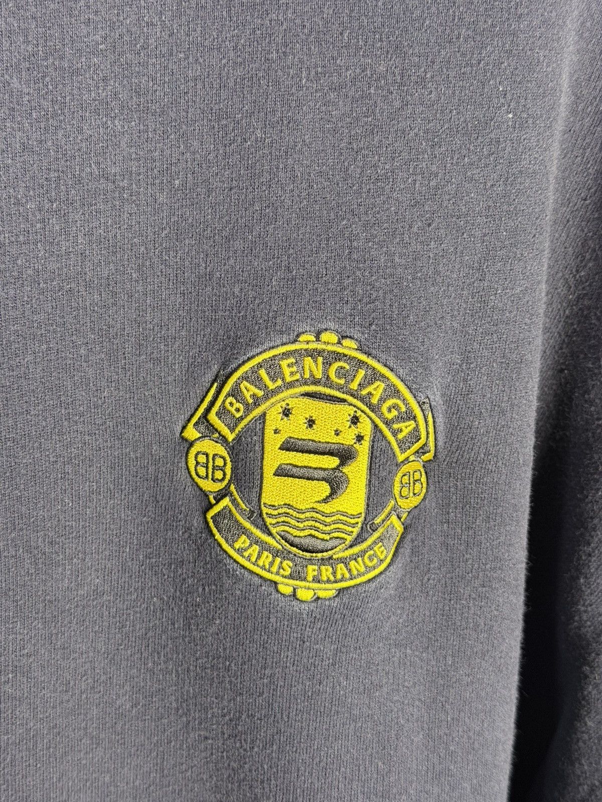 Balenciaga BALENCIAGA DEMNA 3B PARIS LOGO SPORT FOOT SWEATER Size US M / EU 48-50 / 2 - 5 Thumbnail