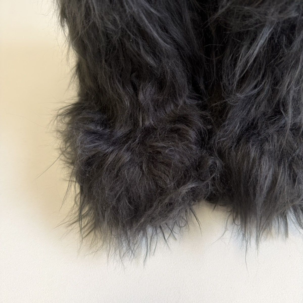 Miu Miu Eco Mongolian Faux Fur Tall Boots Size US 6.5 / IT 36.5 - 9 Thumbnail
