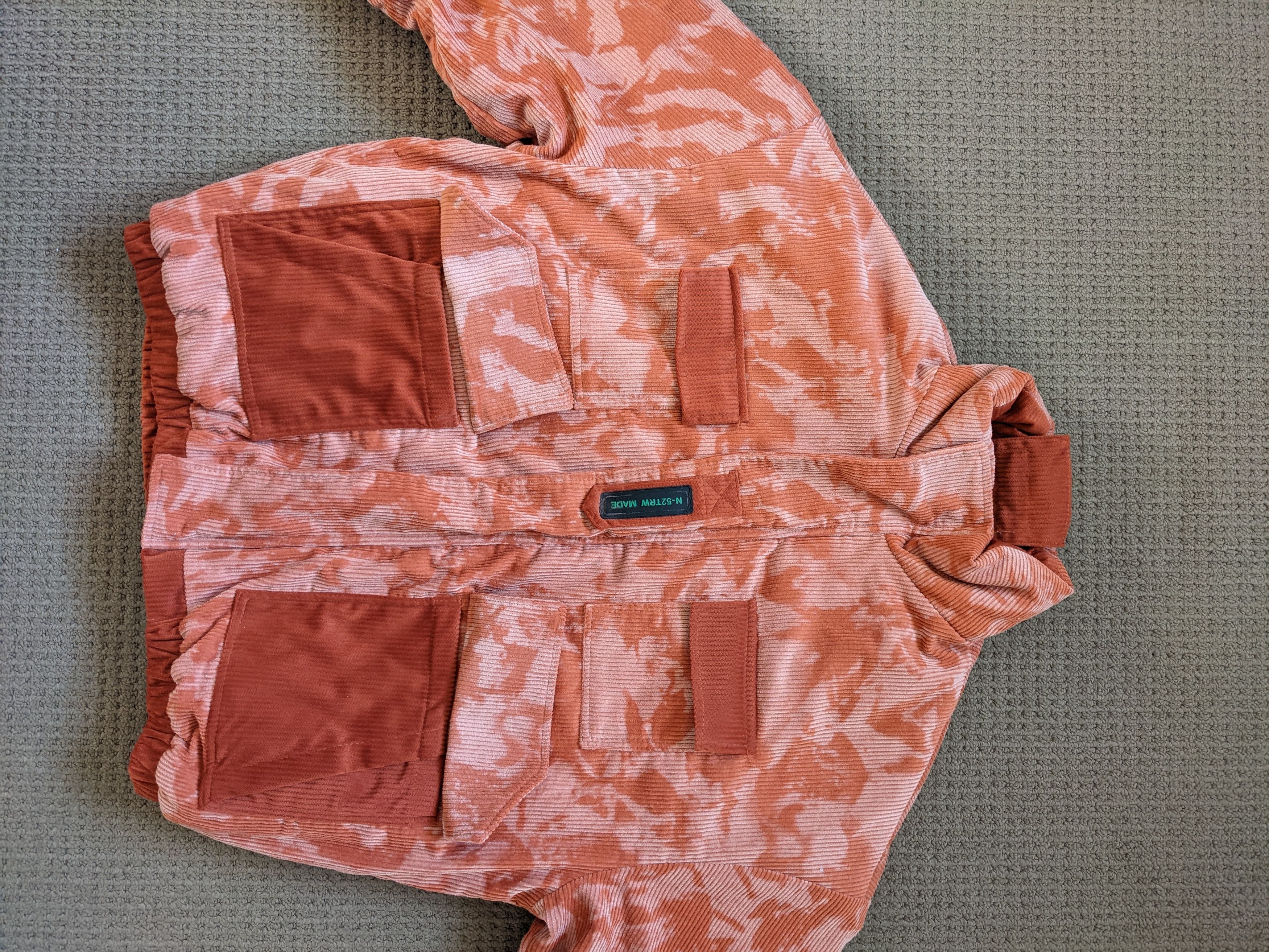 Other Orange corduroy Tie-dye jacket Size US L / EU 52-54 / 3 - 2 Thumbnail