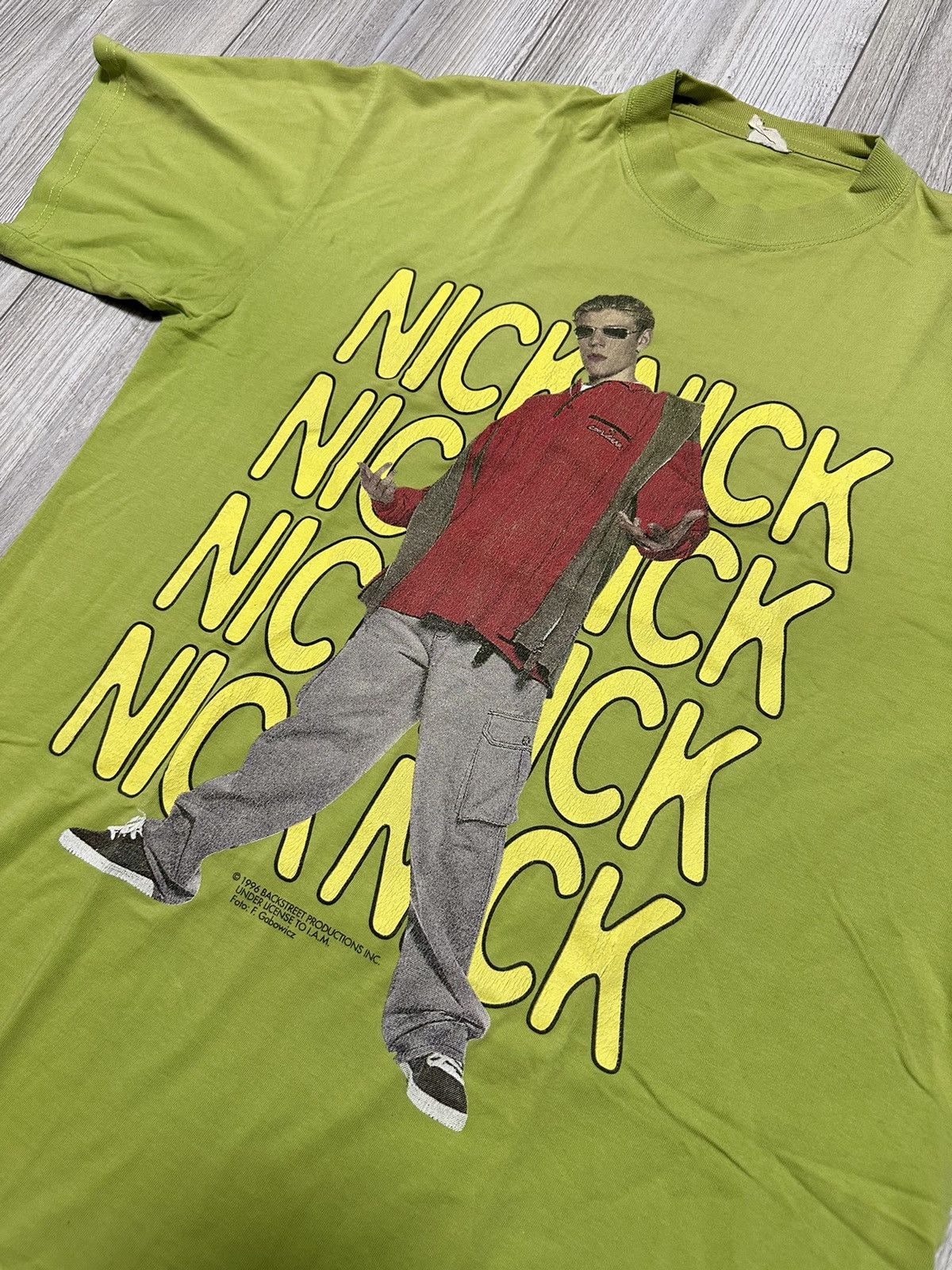 Band Tees Vintage 1996 Nick Nick Backstreet Boys Tee Size US L / EU 52-54 / 3 - 2 Thumbnail
