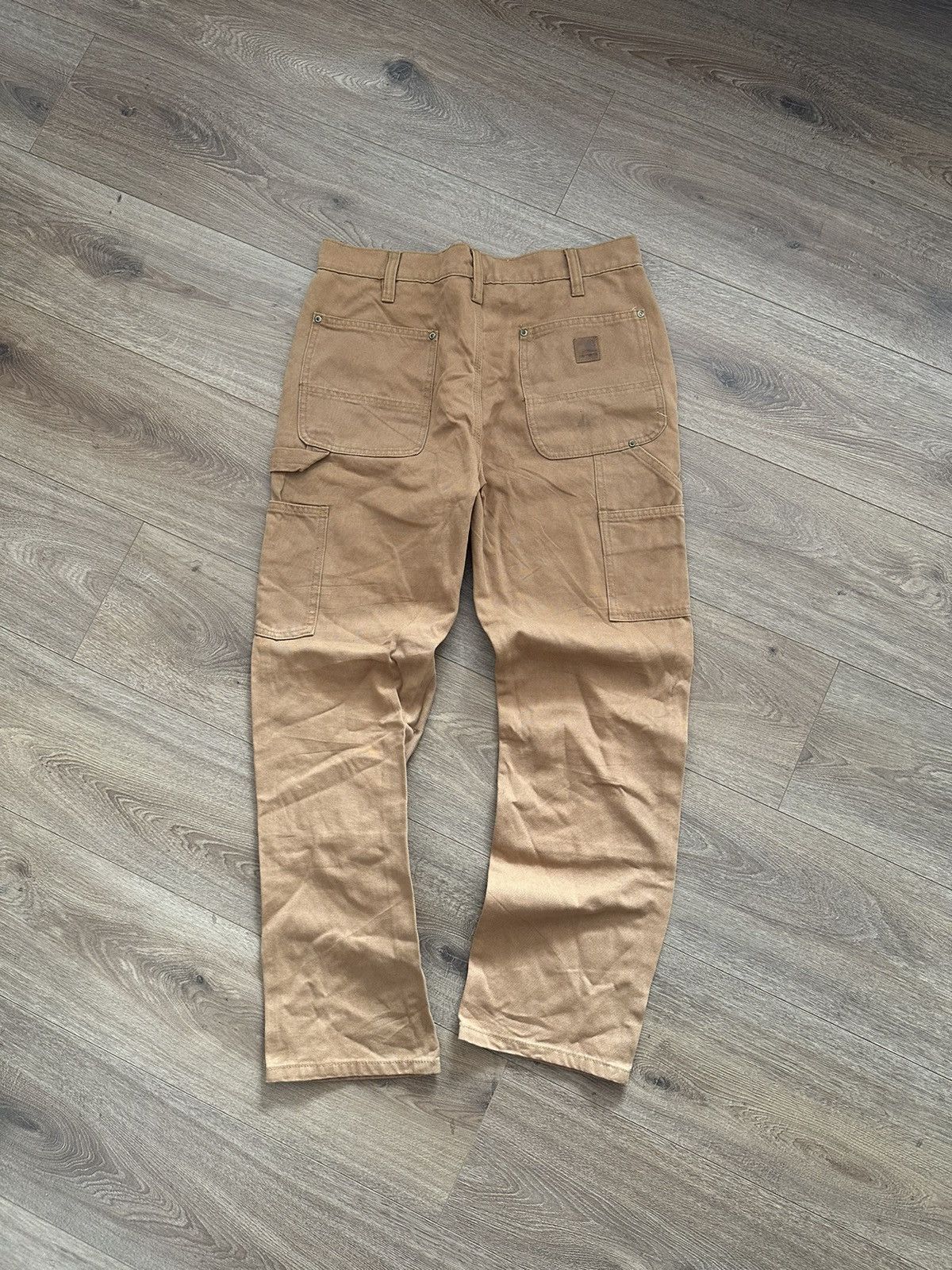 Carhartt 🔥VINTAGE CARHARTT DOUBLE KNEE CARPENTER WORK PANTS BAGGY🔥 Size US 34 / EU 50 - 1 Thumbnail