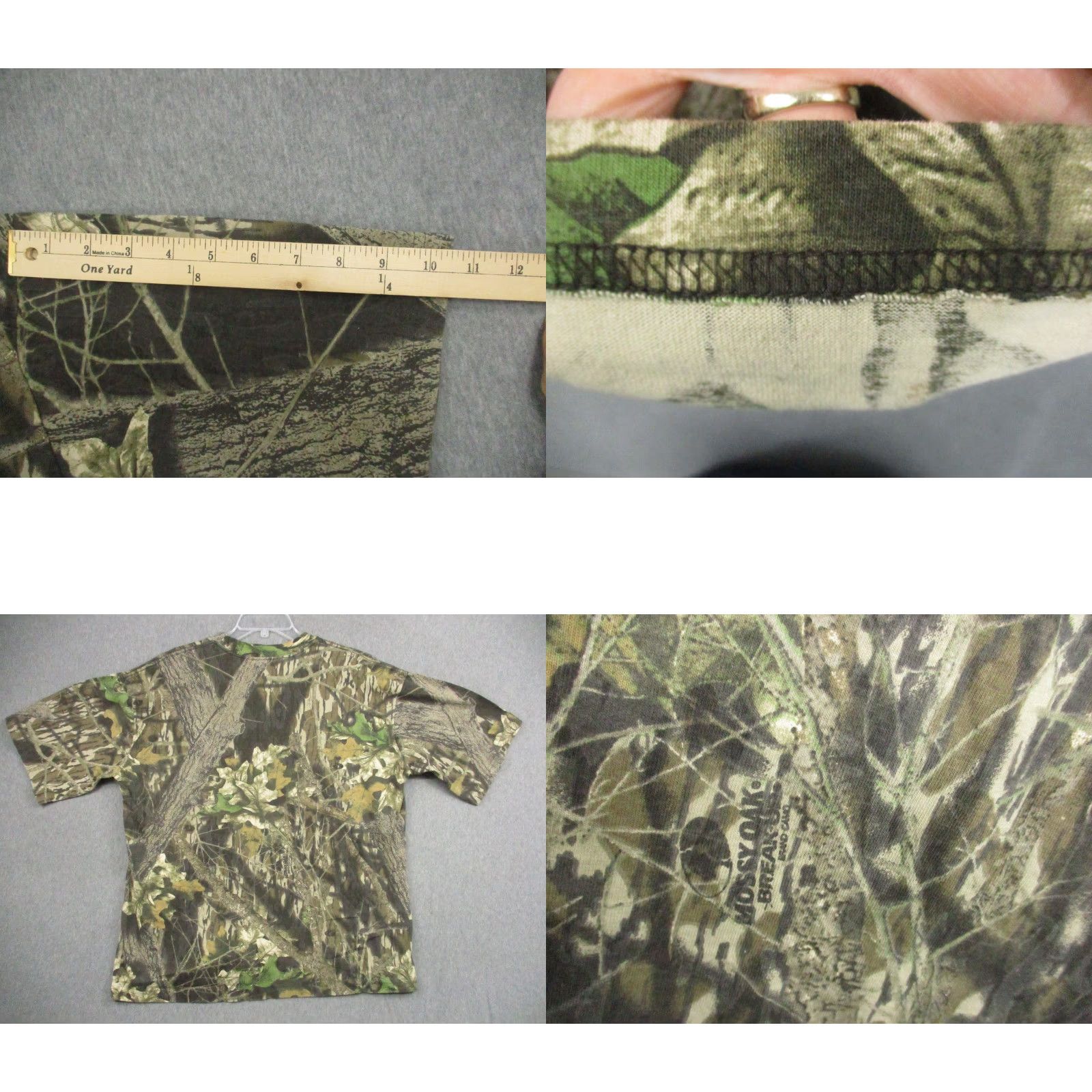 Vintage Liberty Mossy Oak Break-Up Shirt Mens Large Camo Camouflage Hunting Outdoor Crew Neck Short Sleeve Cotton T-Shirt Size US XL / EU 56 / 4 - 8 Thumbnail