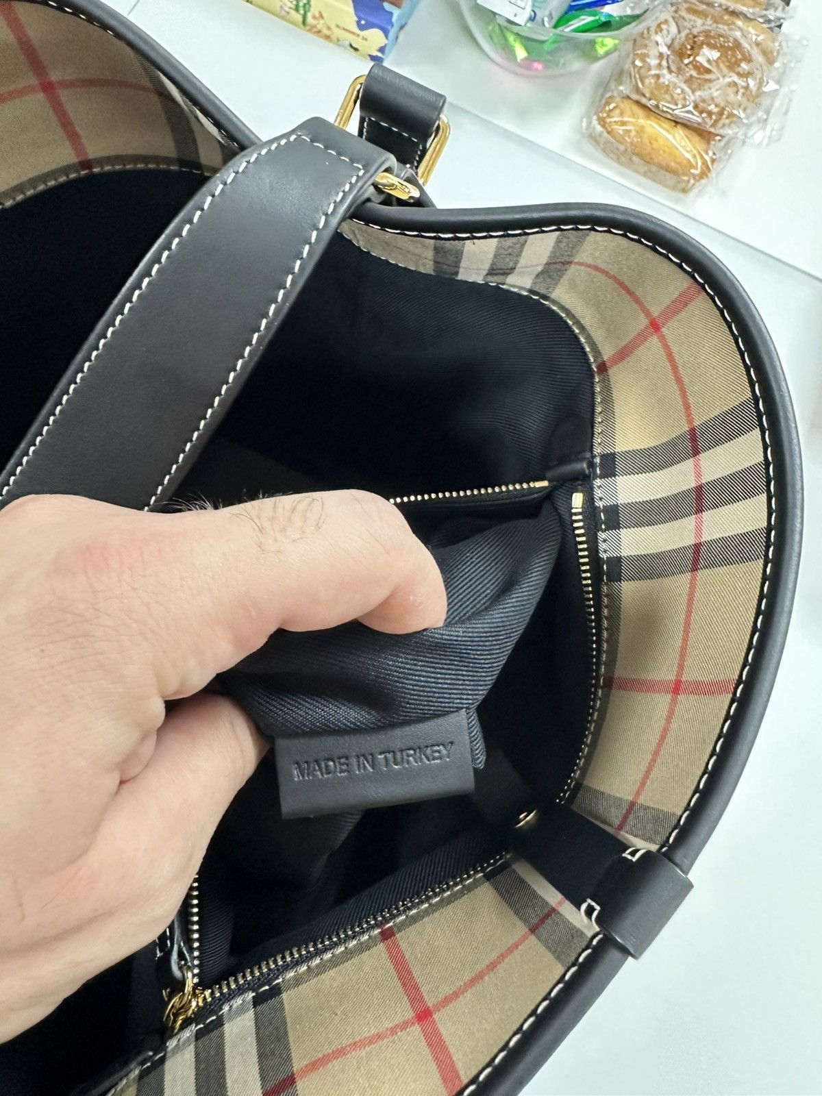Burberry BURBERRY ASHBY CHECK CANVAS Size ONE SIZE - 5 Thumbnail