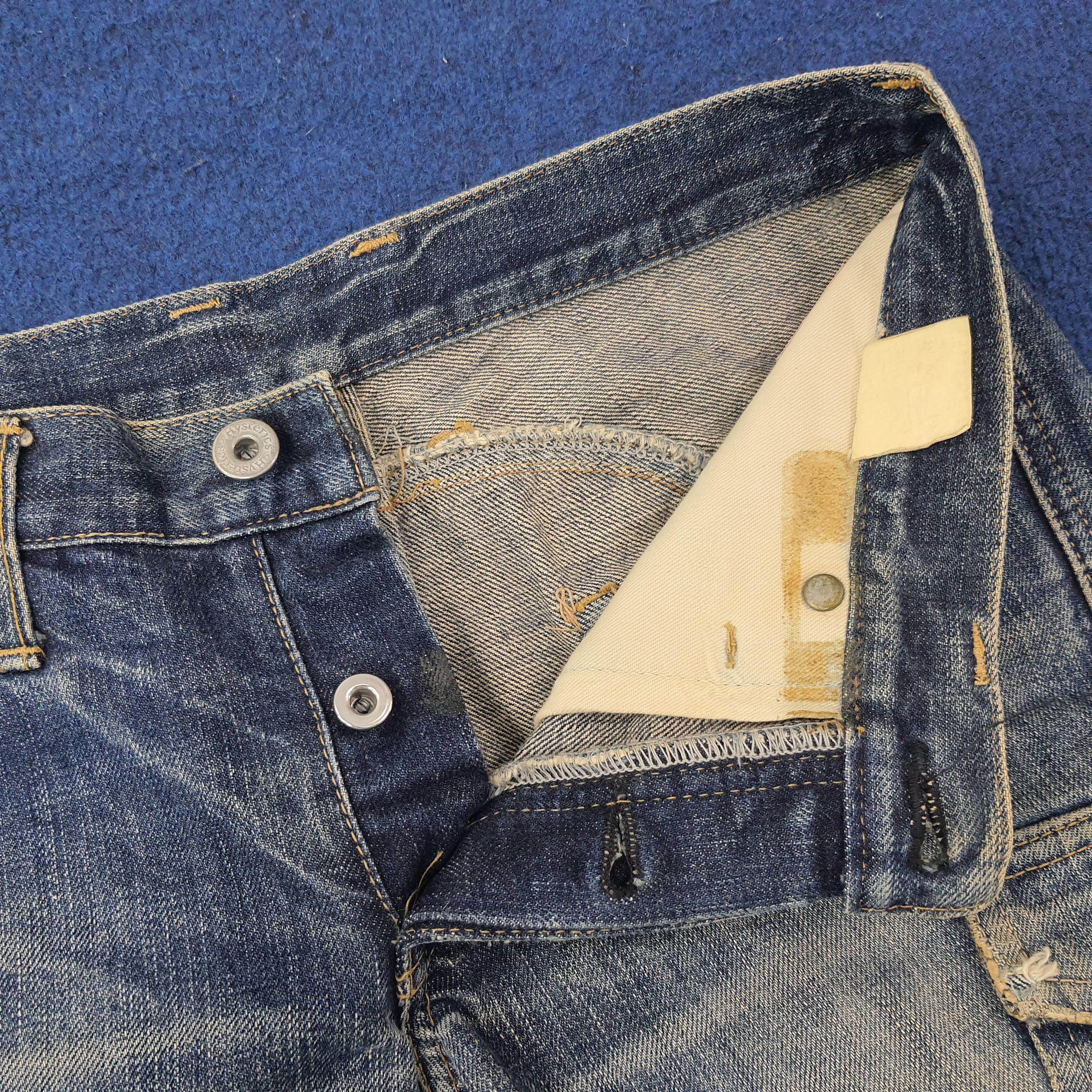 Hysteric Glamour Vintage Hysteric Glamour Japan 3Q Custom Logo Jeans C258N28 Size 27" / US 4 / IT 40 - 7 Thumbnail