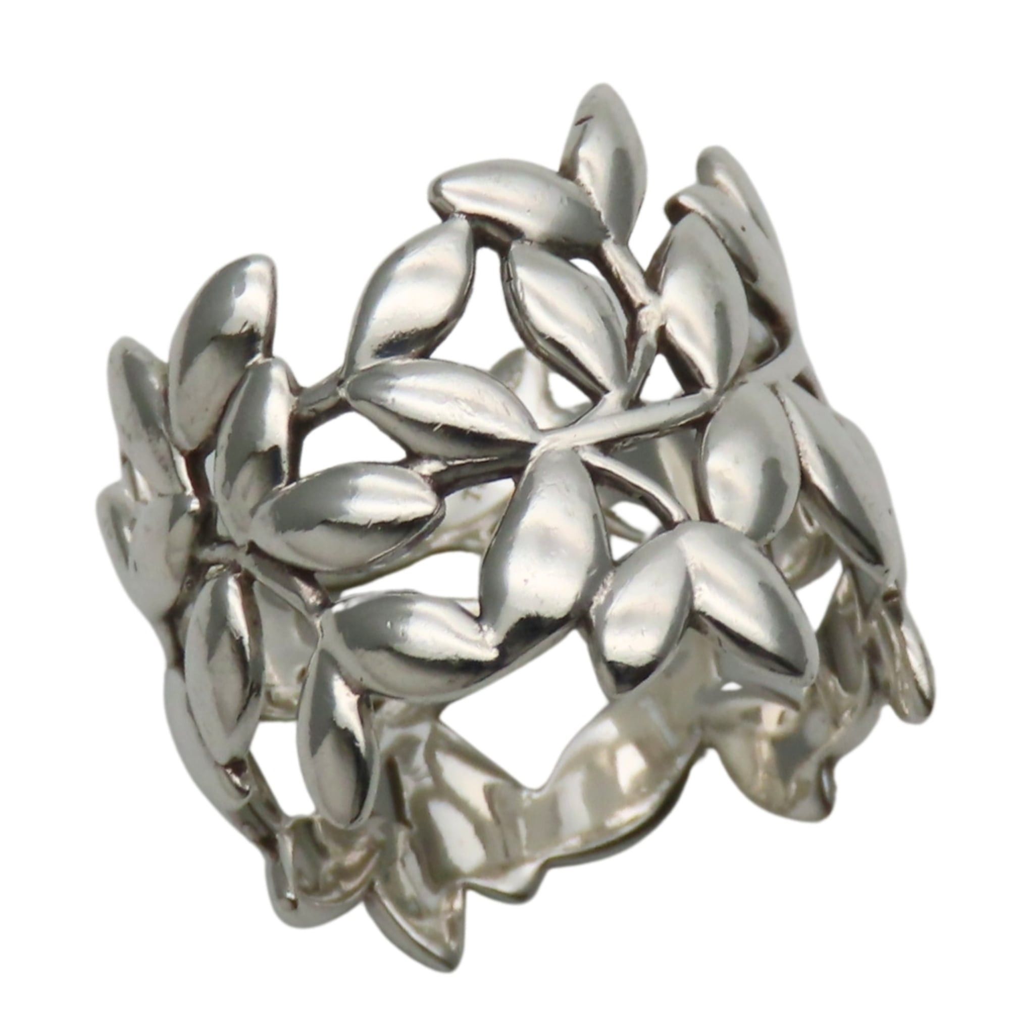 Tiffany & Co. Olive Leaf Ring SV925 Paloma Picasso Women's.