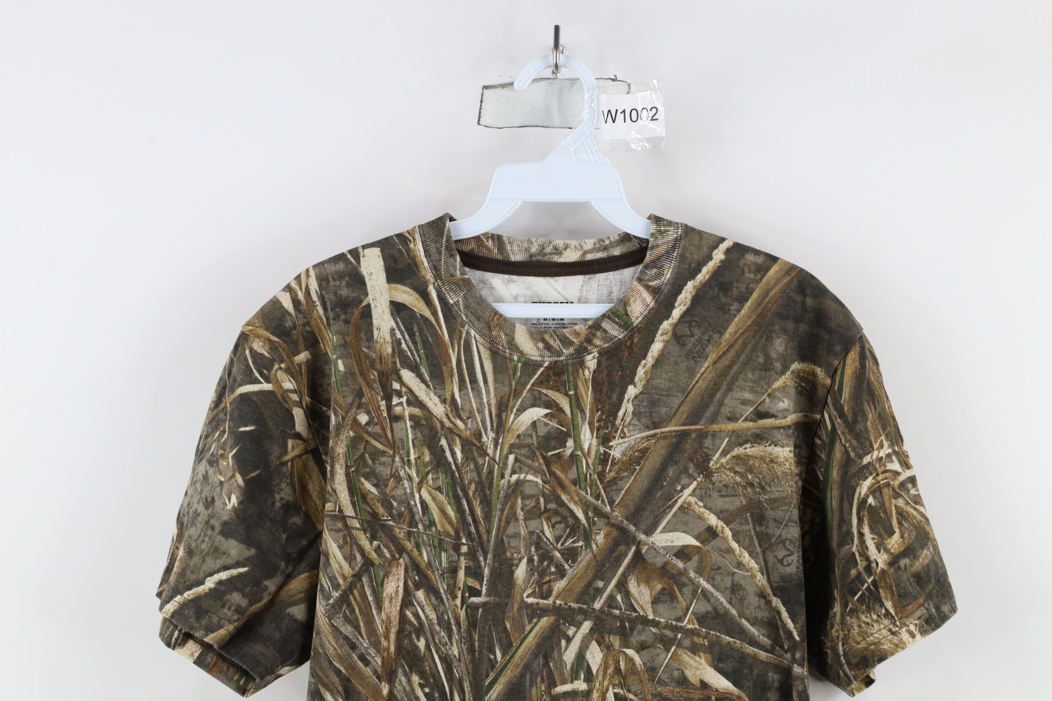 Russell Athletic × Vintage Vintage Y2K Russell Athletic Realtree Camouflage T-Shirt Size US M / EU 48-50 / 2 - 2 Thumbnail