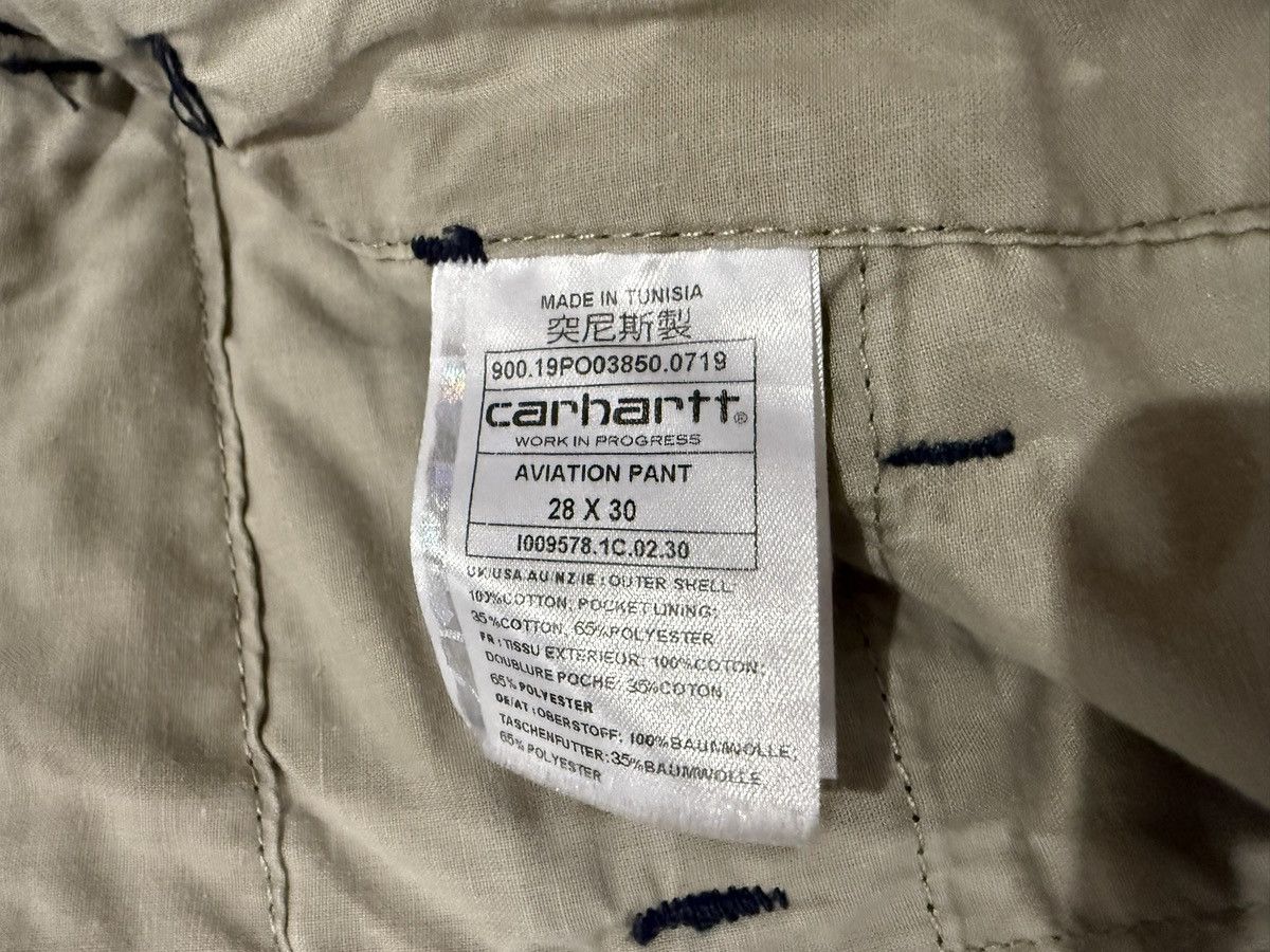 Carhartt Wip Navy Carharrt wip aviation cargo pants 28/30 Size US 28 / EU 44 - 11 Thumbnail