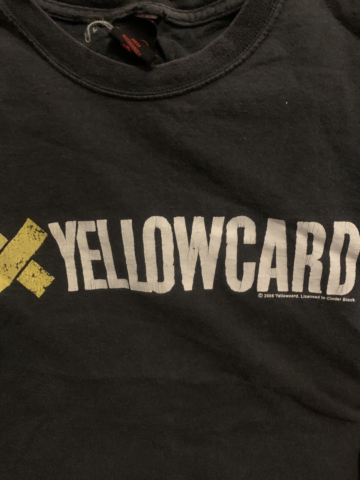 Band Tees Yellow card 2006s Band tshirt vintage Size US S / EU 44-46 / 1 - 2 Thumbnail