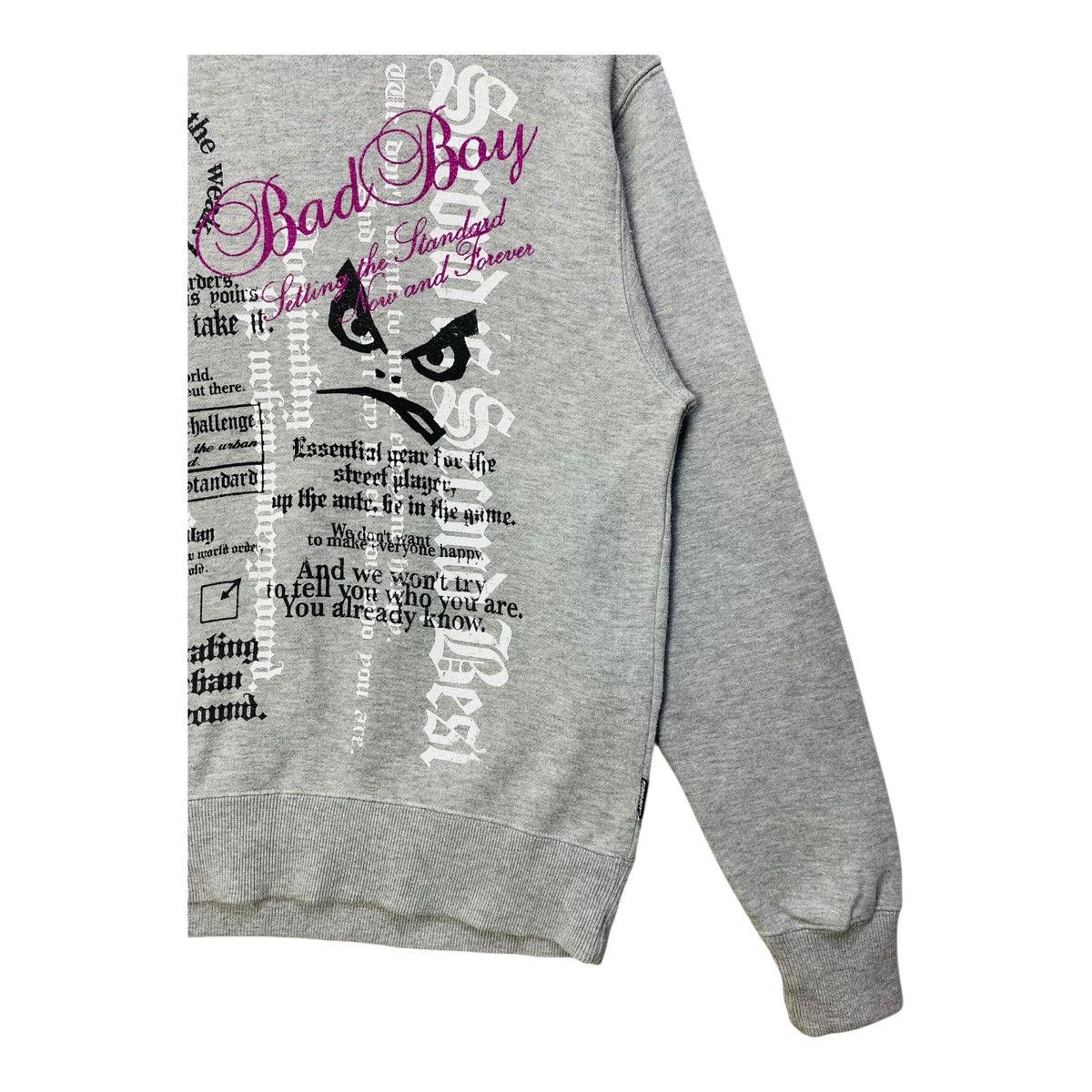 Vintage Bad Boy Sweatshirt Pullover Jumper Crewneck Size Medium Size US M / EU 48-50 / 2 - 3 Thumbnail