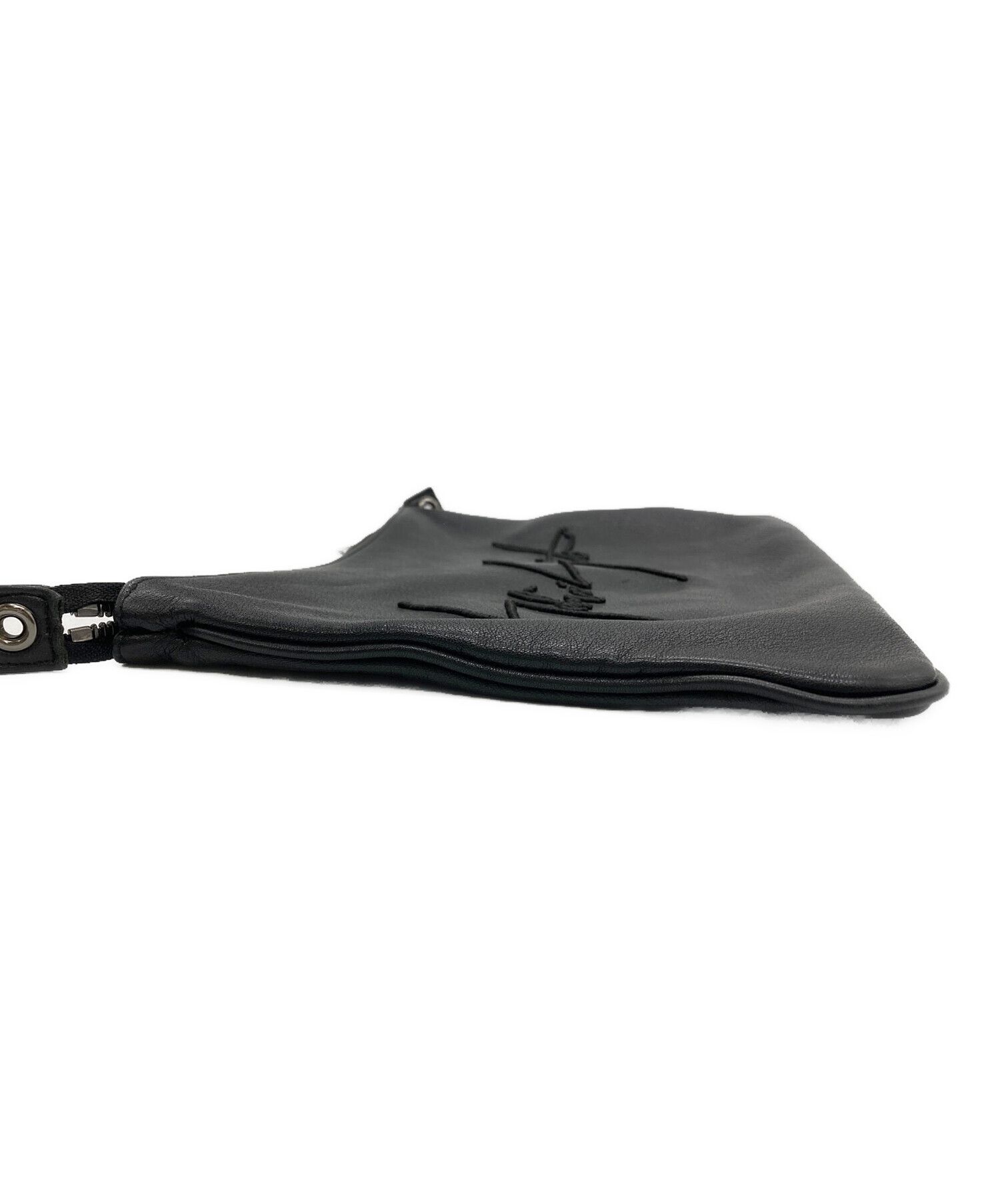 Yohji Yamamoto discord Yohji Yamamoto Signature L Sacoche Shoulder Bag Size ONE SIZE - 5 Thumbnail