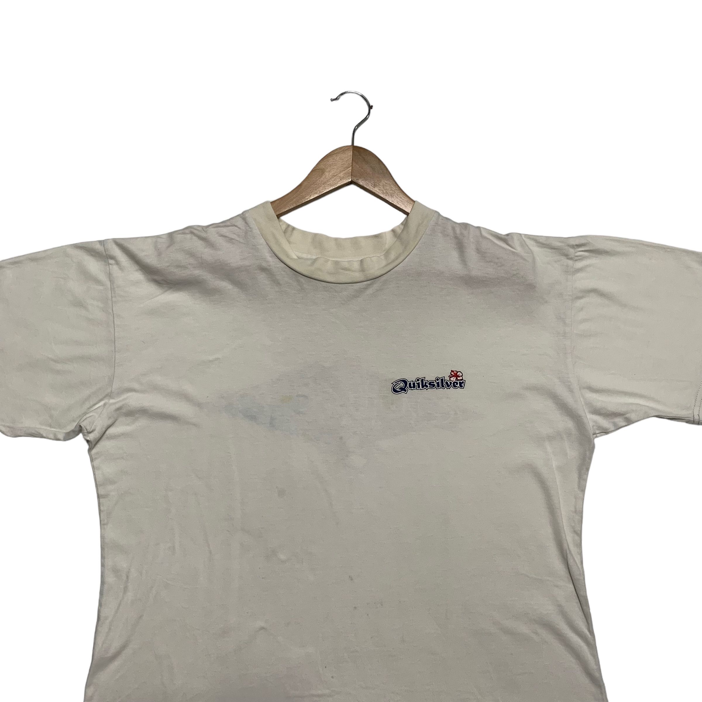Quiksilver Vintage Quiksilver Bali Tee Size US L / EU 52-54 / 3 - 4 Thumbnail