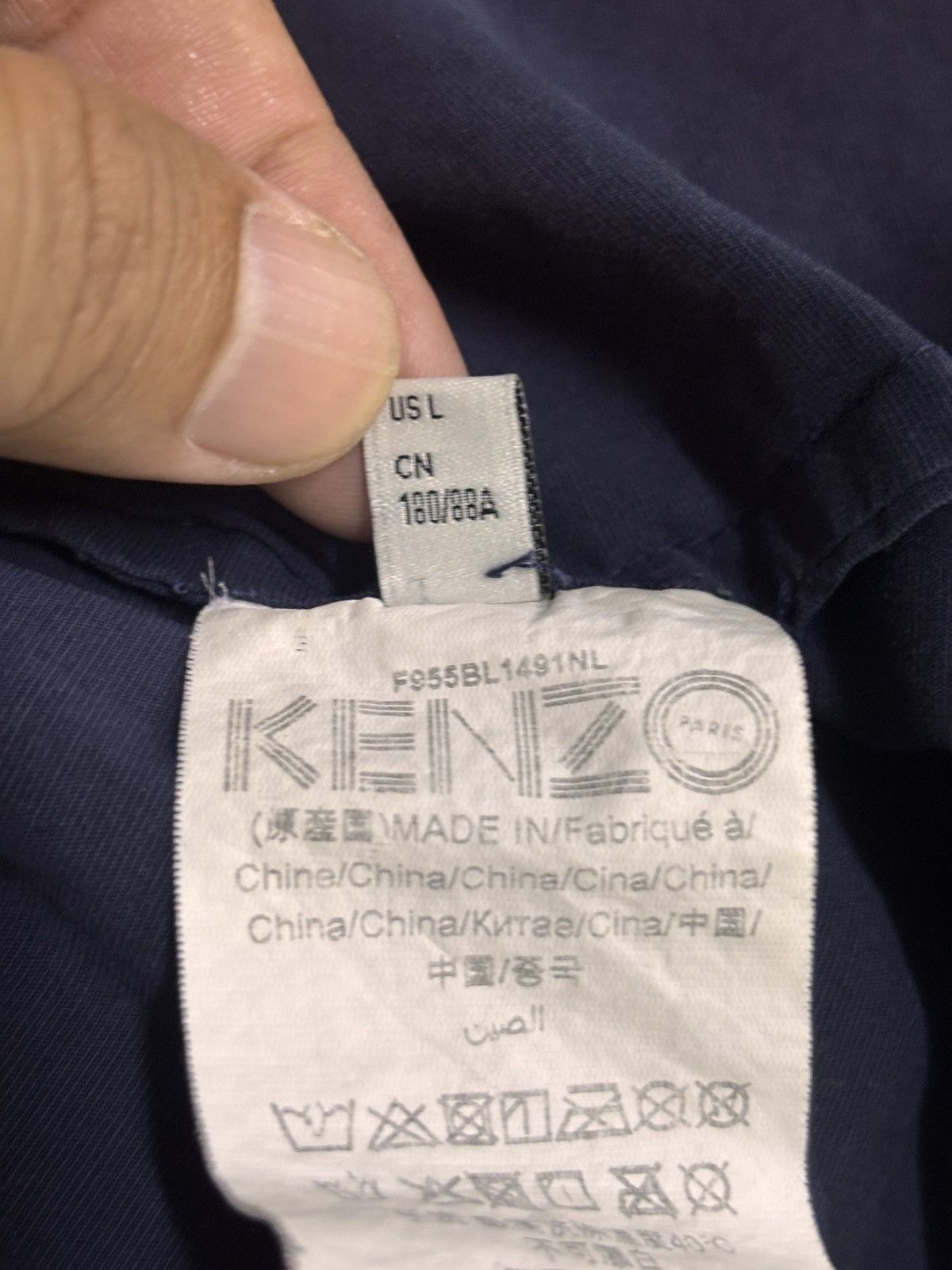 Kenzo Kenzo Paris Vintage Windbreaker Size US L / EU 52-54 / 3 - 17 Thumbnail
