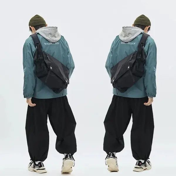 Japanese Brand Mizuhara x Hin Fashion hip hop messenger shoulder bag Size ONE SIZE - 2 Thumbnail