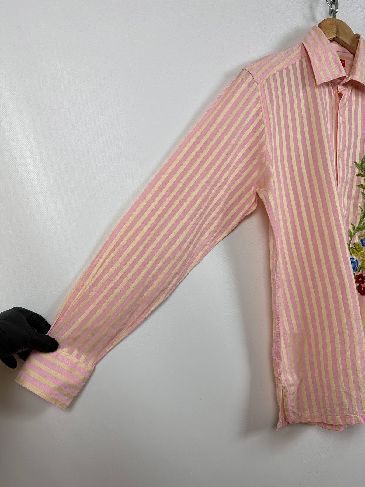 Christian Lacroix Christian Lacroix Flowers Print Long Sleeve Button Up Shirt Size US M / EU 48-50 / 2 - 11 Thumbnail