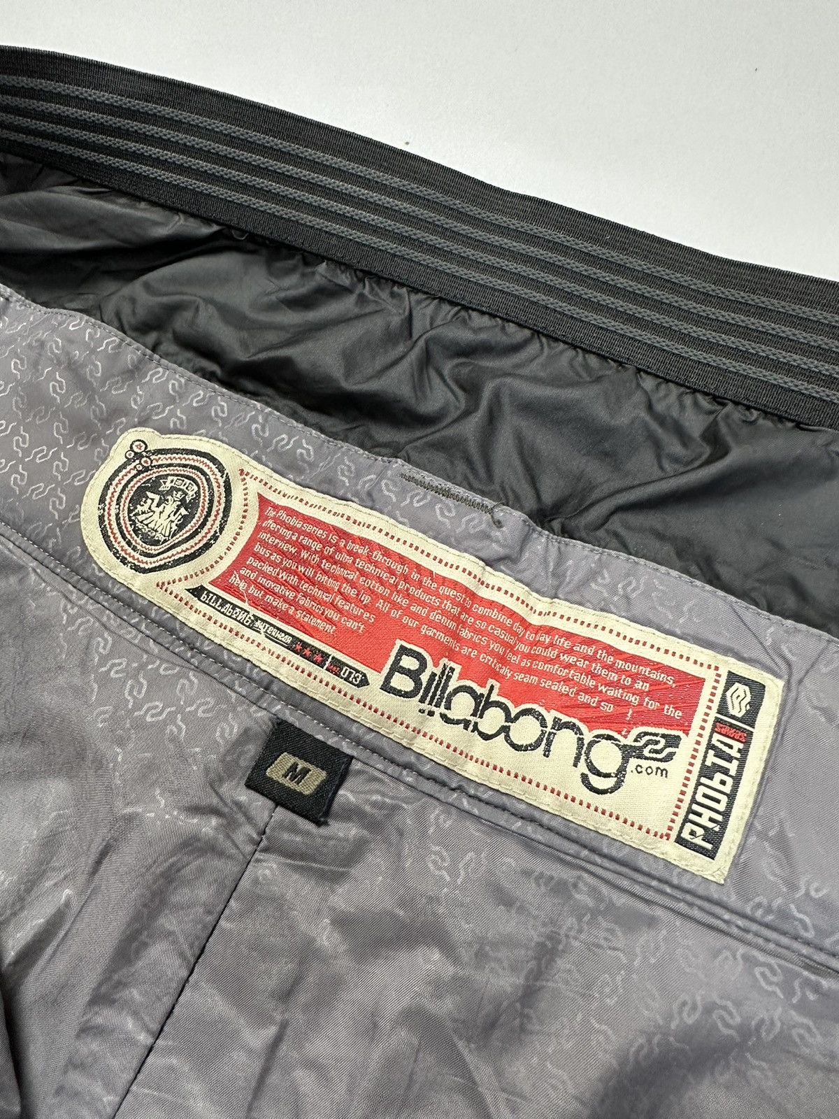 Billabong Billabong Snow Pants Green Patterned Wide Leg Size 32" / US 10 / IT 46 - 7 Thumbnail