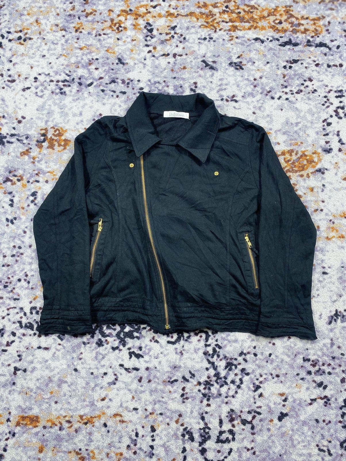Japanese Brand Lindstrom Biker Jacket Ghotic Punk Style Size US L / EU 52-54 / 3 - 3 Thumbnail
