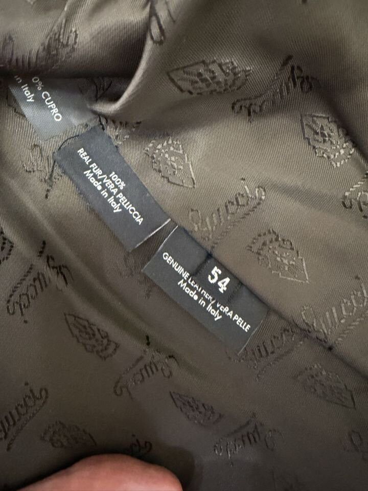 Gucci Gucci FW2007 Runway Fox Fur Detail Leather Biker Jacket Size US L / EU 52-54 / 3 - 10 Thumbnail