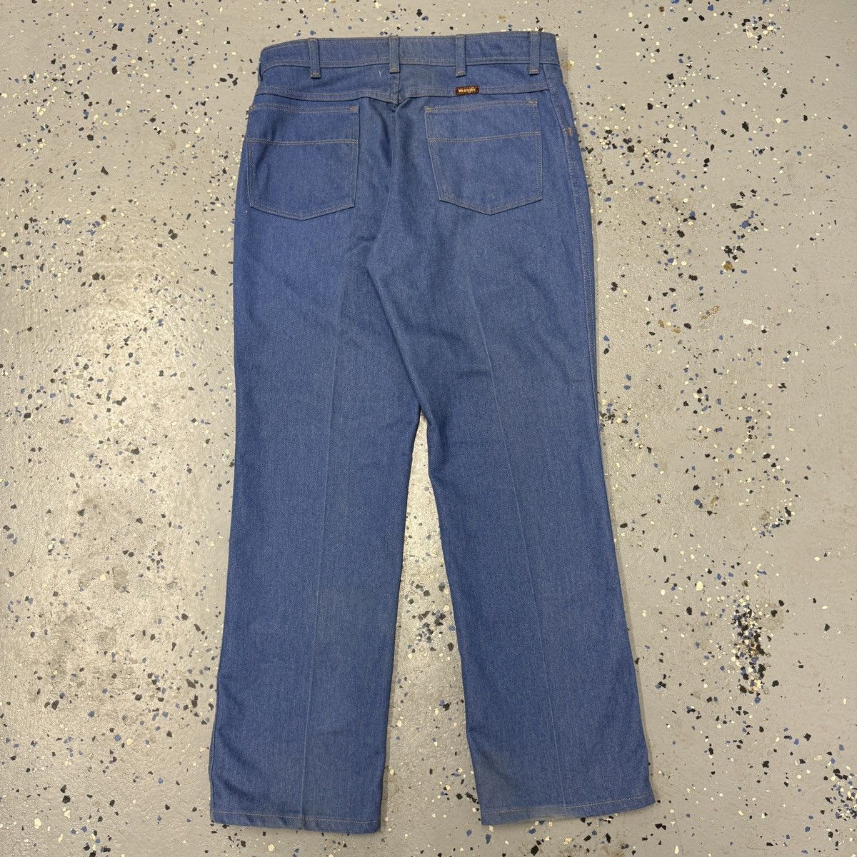 Vintage Vintage 90s Wrangler Regular Fit Denim Jeans Western Cowboy Size US 34 / EU 50 - 1 Thumbnail