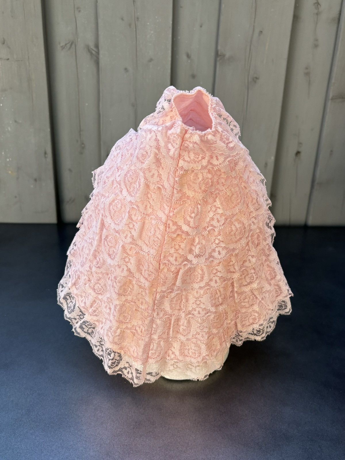 Vintage 1920s Lace Sun Hat 1930s Sheer Bucket Hat 1900s Cloche Mesh Size ONE SIZE - 13 Thumbnail
