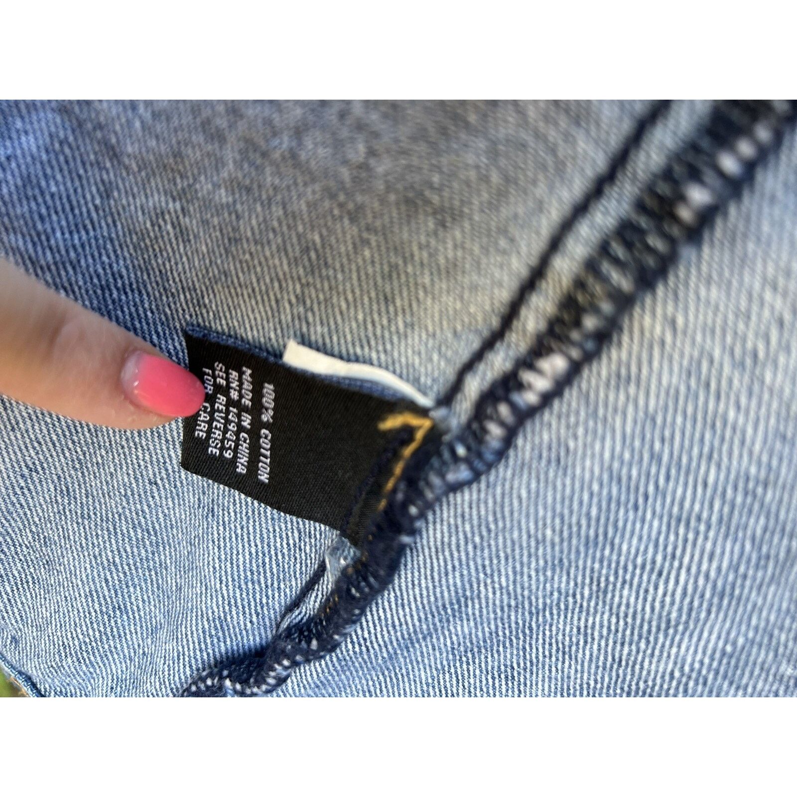 Mason's Ashley Mason distressed denim jacket women size S A000223 Size S / US 4 / IT 40 - 8 Thumbnail