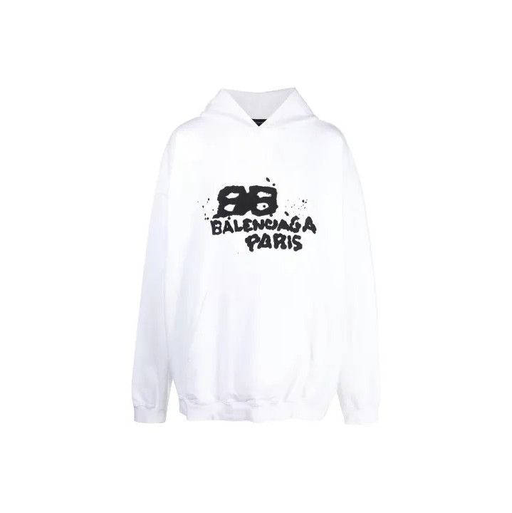 Balenciaga Hand Drawn FW22 Logo Hoodie for Men