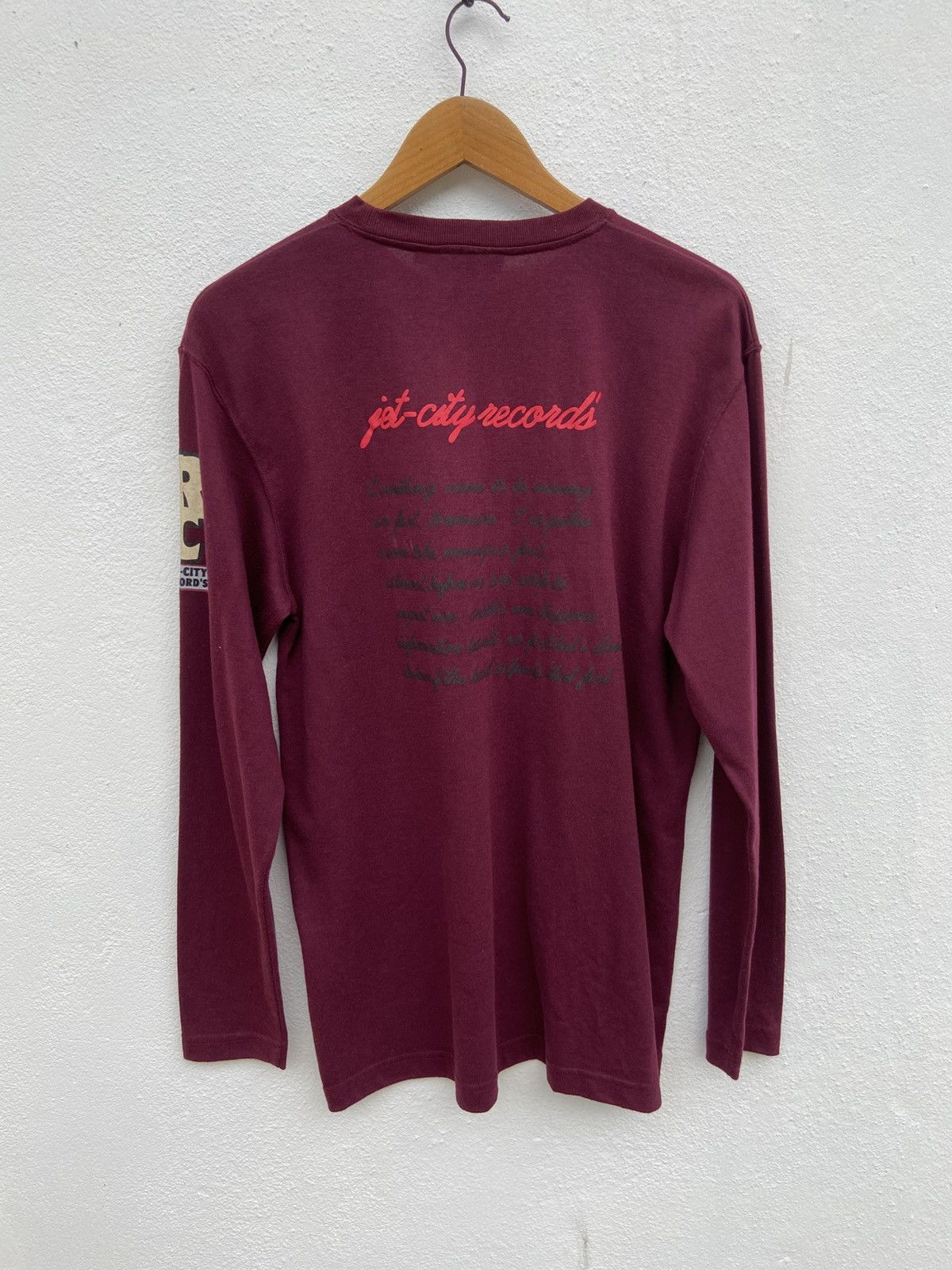 Band Tees 🔥 Vintage Jet City Records t shirt long sleeve RIOT Size US M / EU 48-50 / 2 - 5 Thumbnail