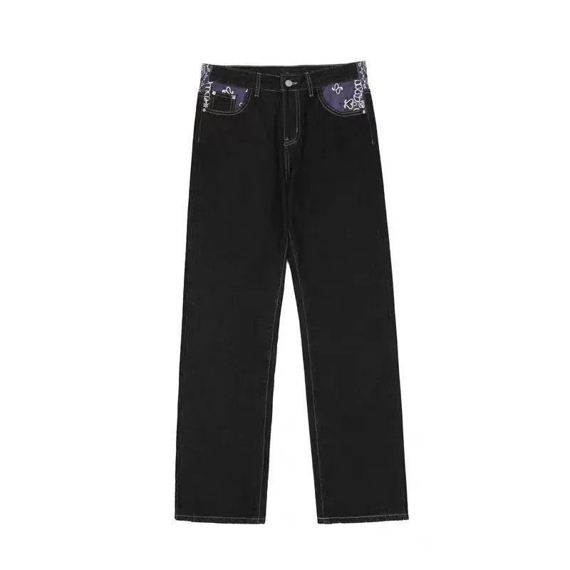 Japanese Brand Street hip hop Sanskrit embroidered bootcut jeans Size US 32 / EU 48 - 4 Thumbnail